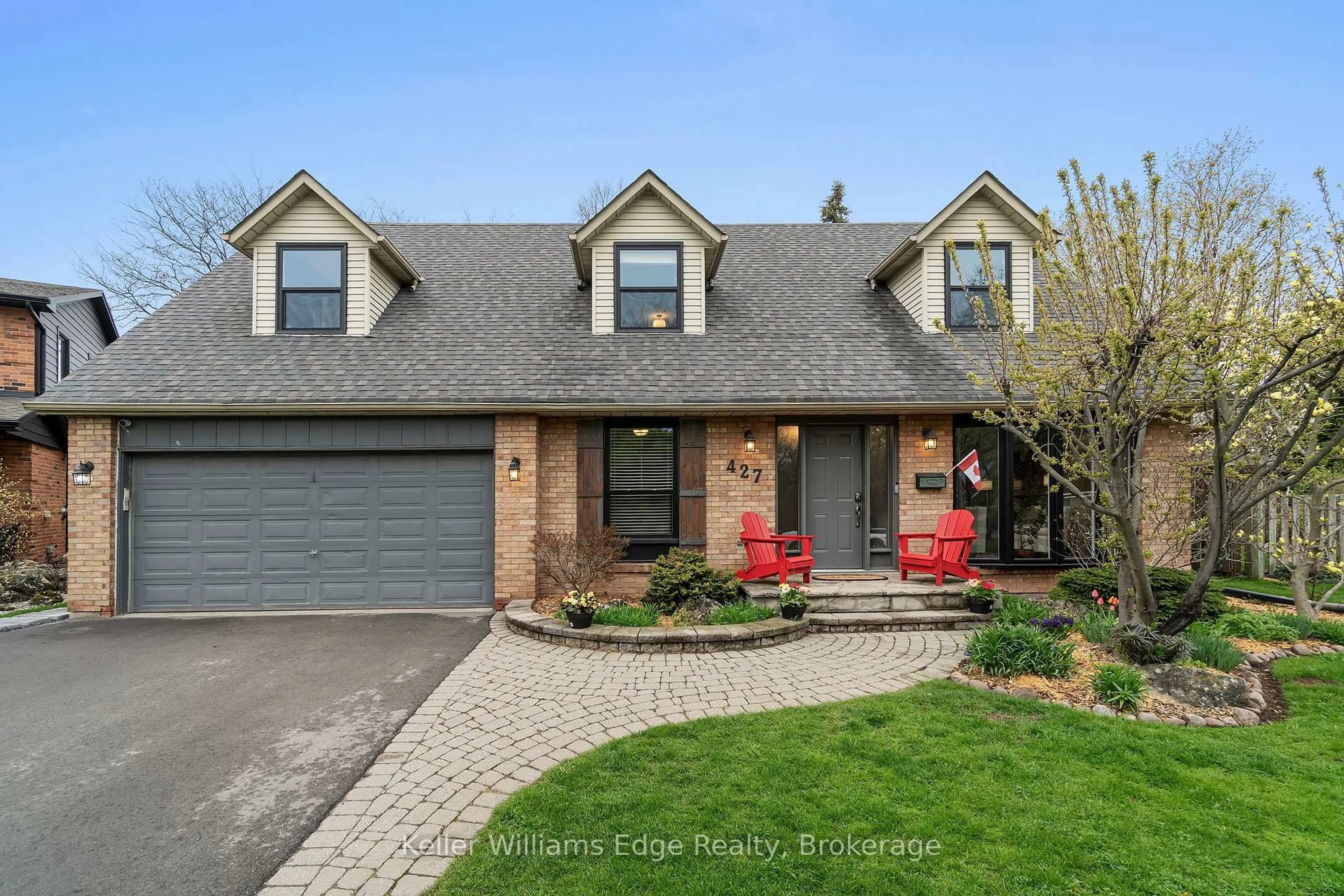 Home with brick exterior material, street for 427 Mackay Crt, Burlington Ontario L7L 5M8