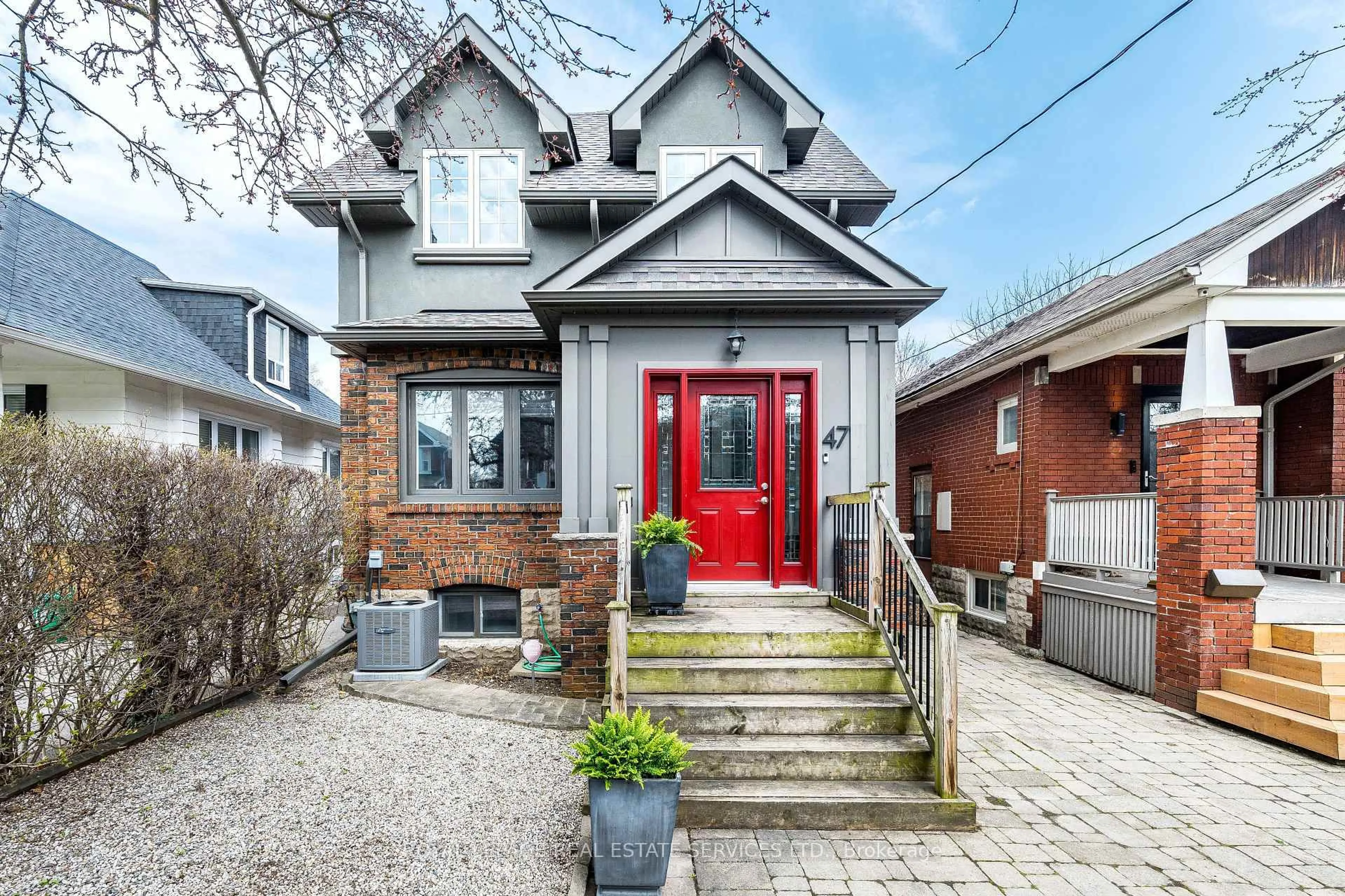Home with brick exterior material, street for 47 Third St, Toronto Ontario M8V 2X7