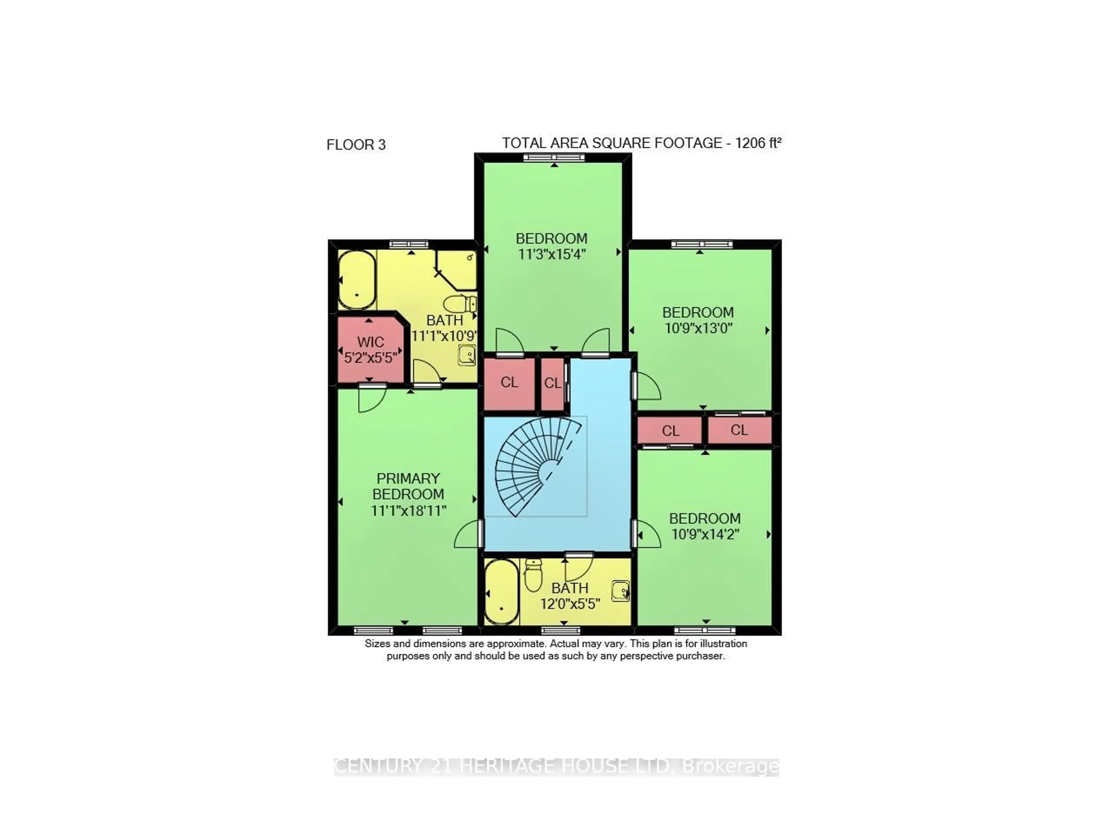 Floor plan for 3 Bowes Crt, Caledon Ontario L7E 1A5