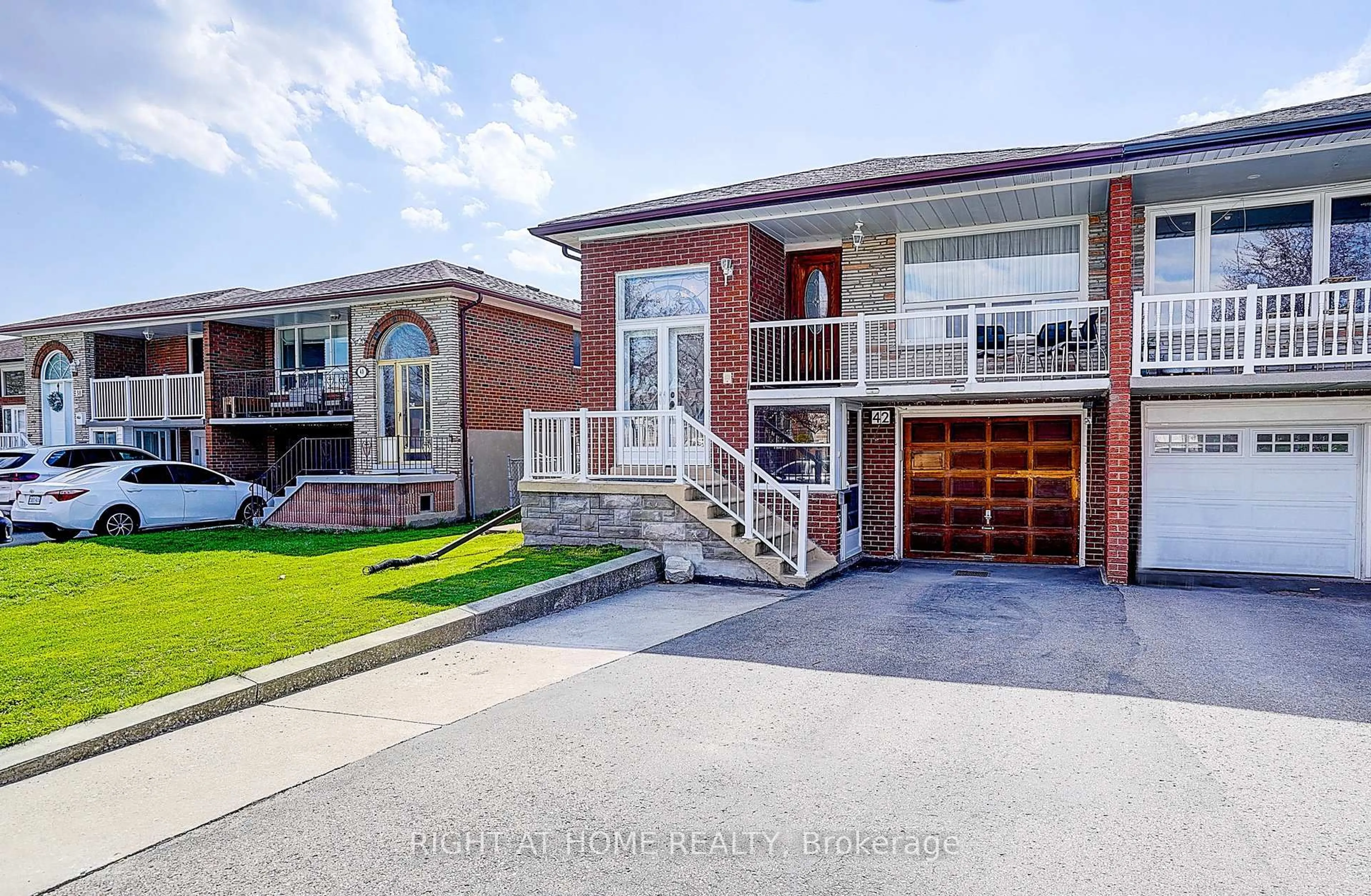 Home with brick exterior material, street for 42 Franel Cres, Toronto Ontario M9L 1B7