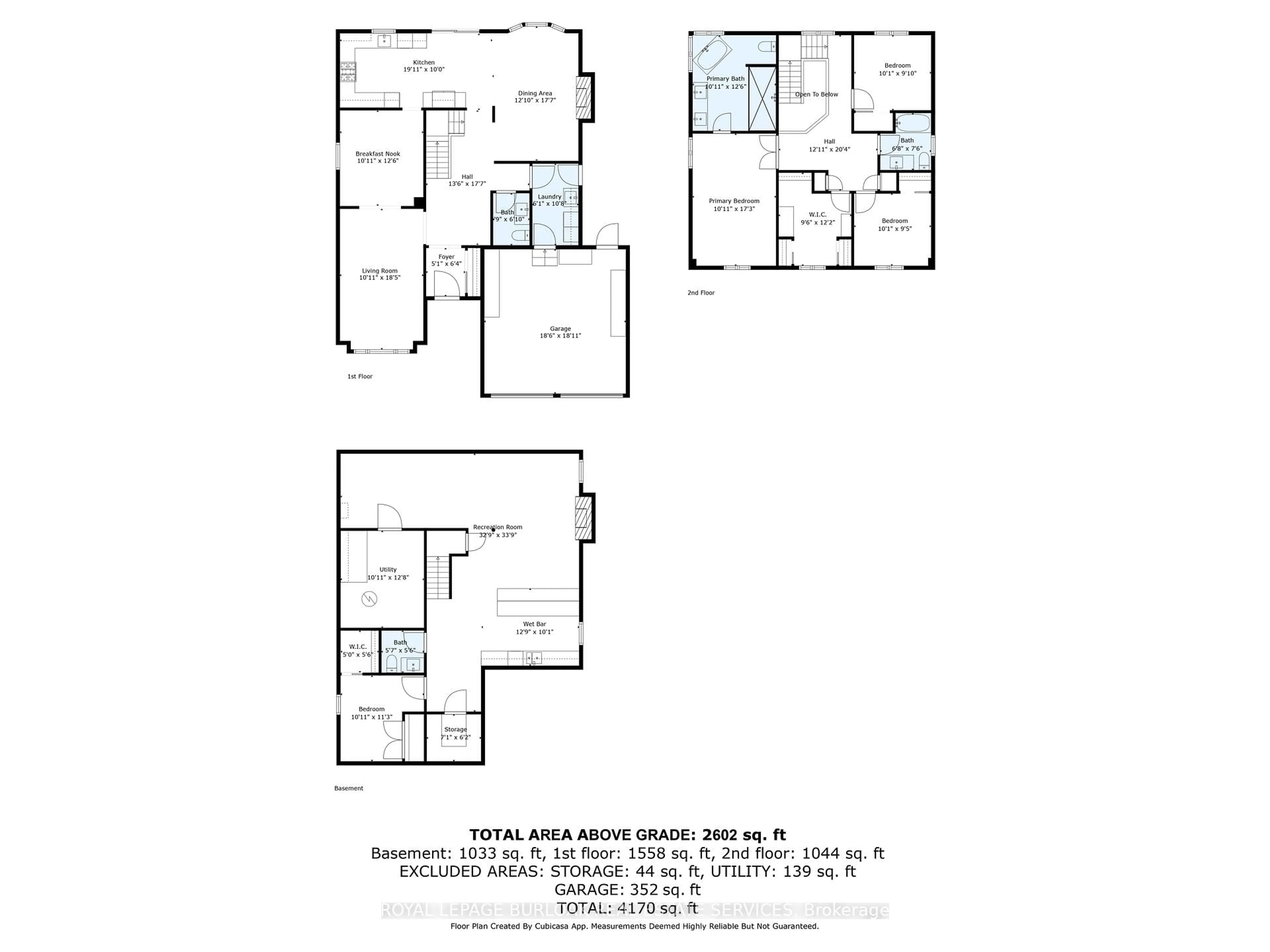 Floor plan for 3199 Desmond Dr, Burlington Ontario L7M 3N1