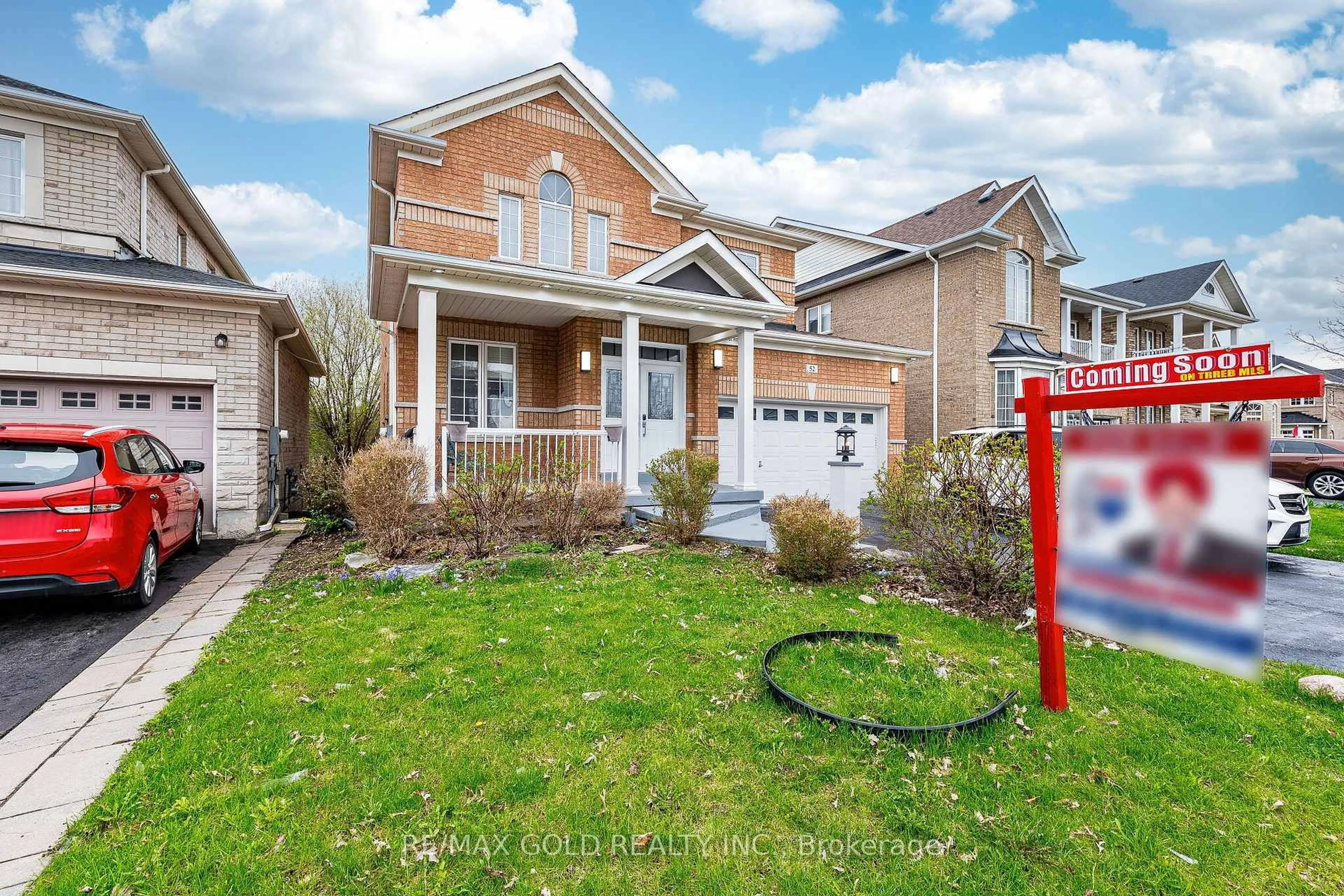 Home with brick exterior material, street for 52 Moldovan Dr, Brampton Ontario L6R 0E4