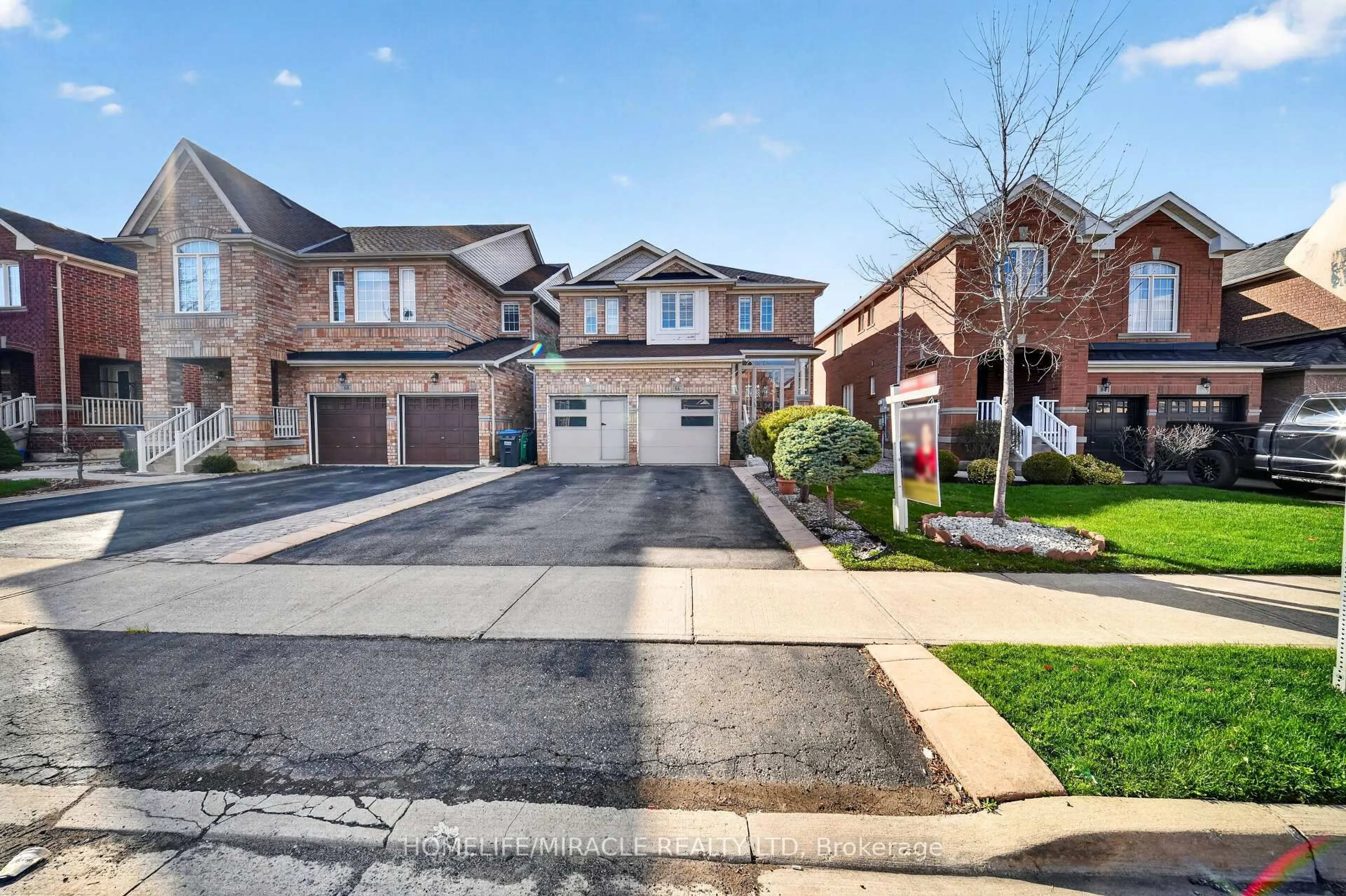 Home with brick exterior material, street for 86 Buick Blvd, Brampton Ontario L7A 3X7