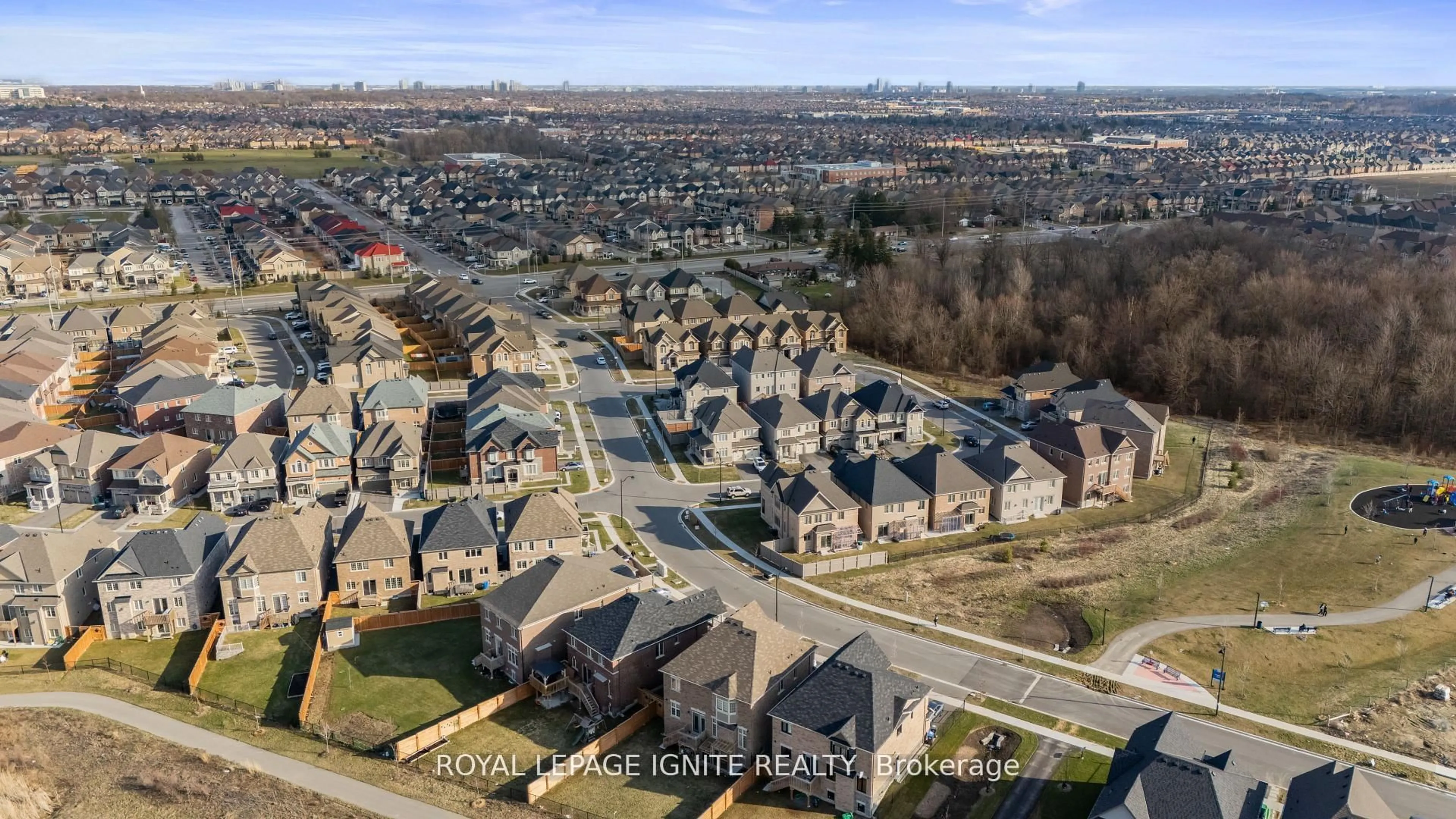 A pic from outside/outdoor area/front of a property/back of a property/a pic from drone, street for 11 Jenwood Cres, Brampton Ontario L6R 4C6