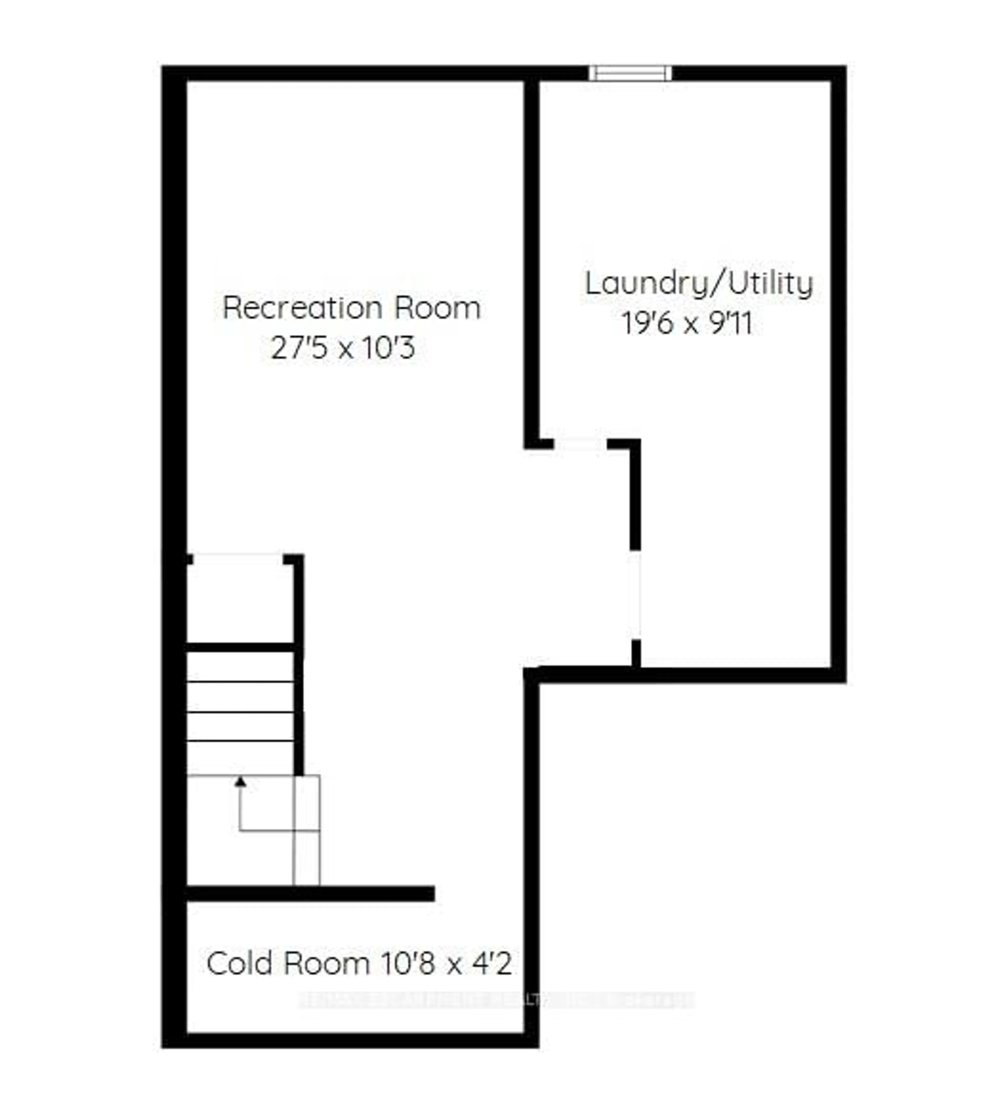 Floor plan for 477 Woodview Rd #1, Burlington Ontario L7N 2Z9