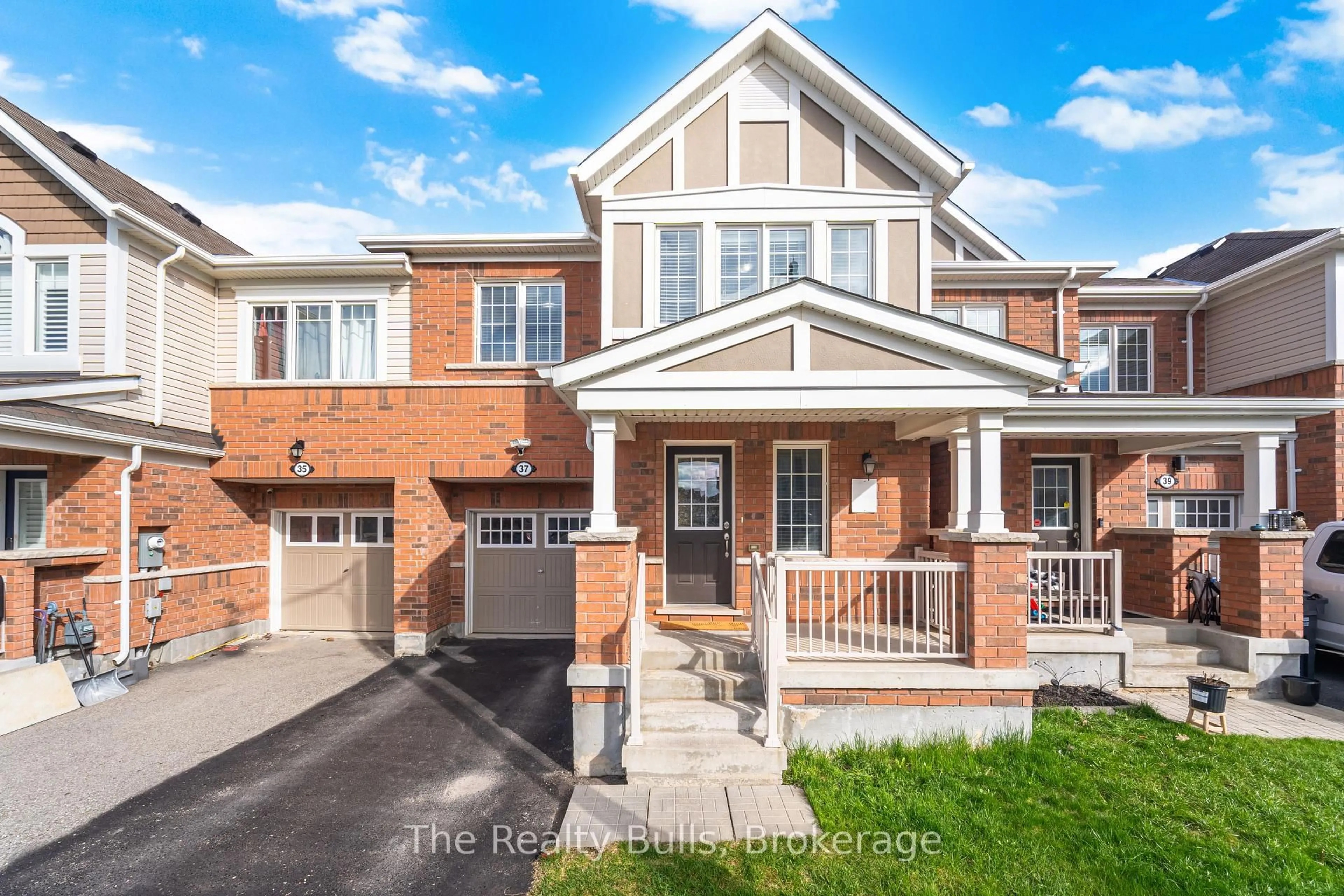 Home with brick exterior material, street for 37 Lothbury Dr, Brampton Ontario L7A 4G6