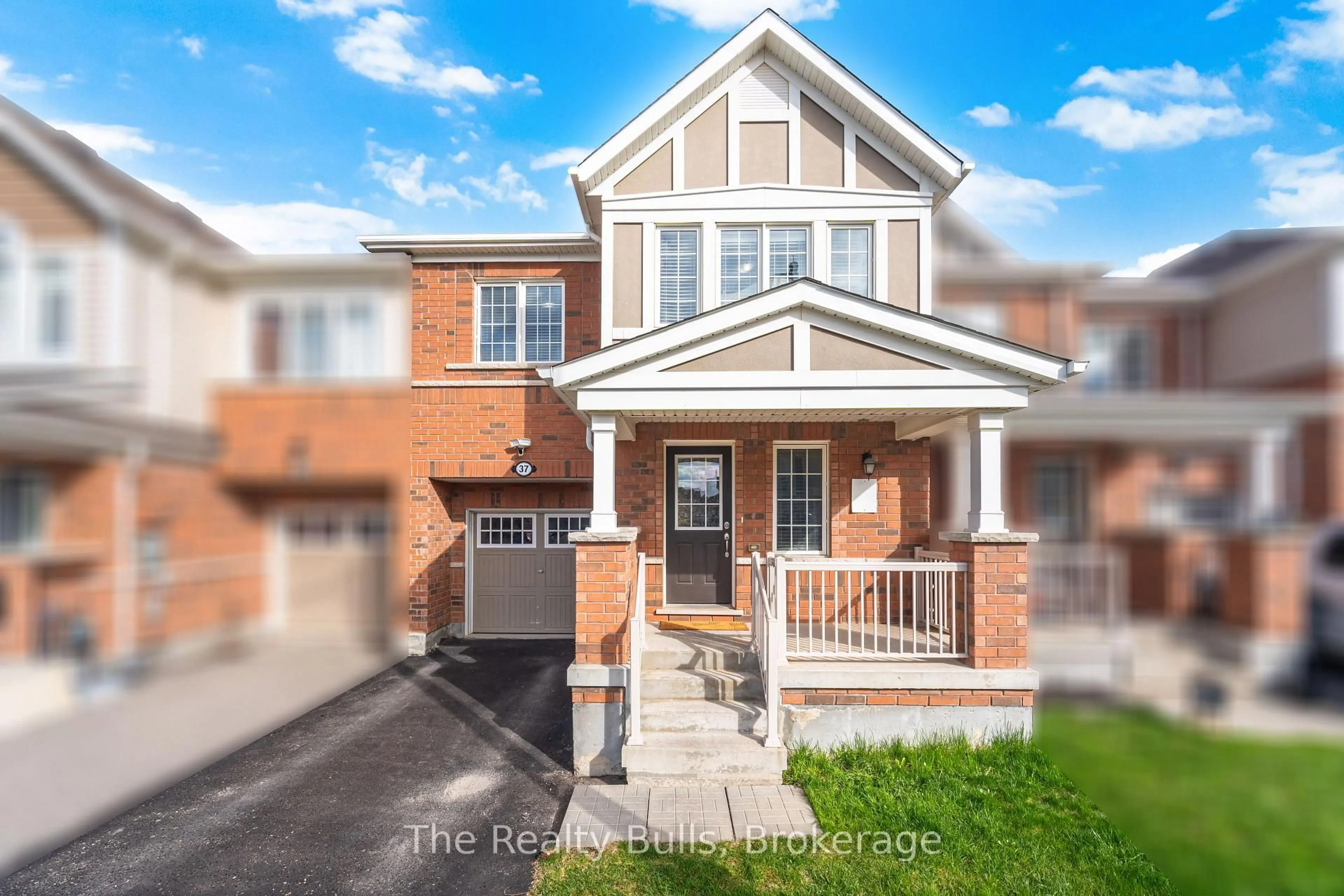 Home with brick exterior material, street for 37 Lothbury Dr, Brampton Ontario L7A 4G6