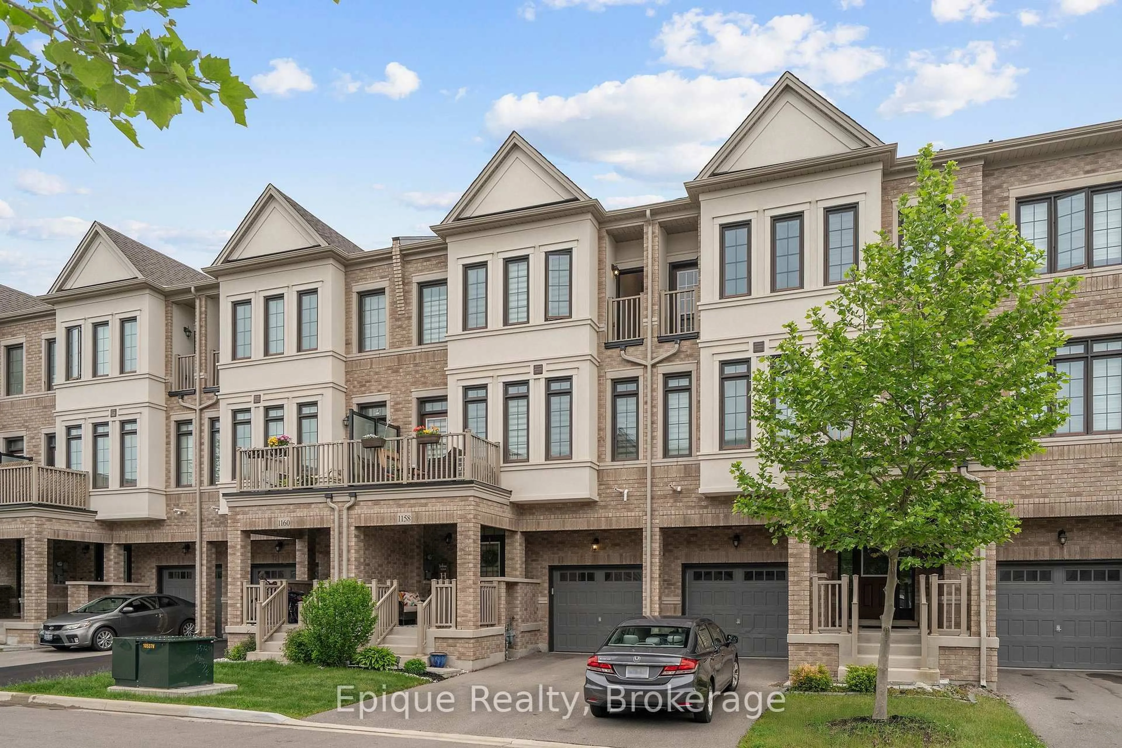 A pic from outside/outdoor area/front of a property/back of a property/a pic from drone, street for 1158 Restivo Lane, Milton Ontario L9E 1K1