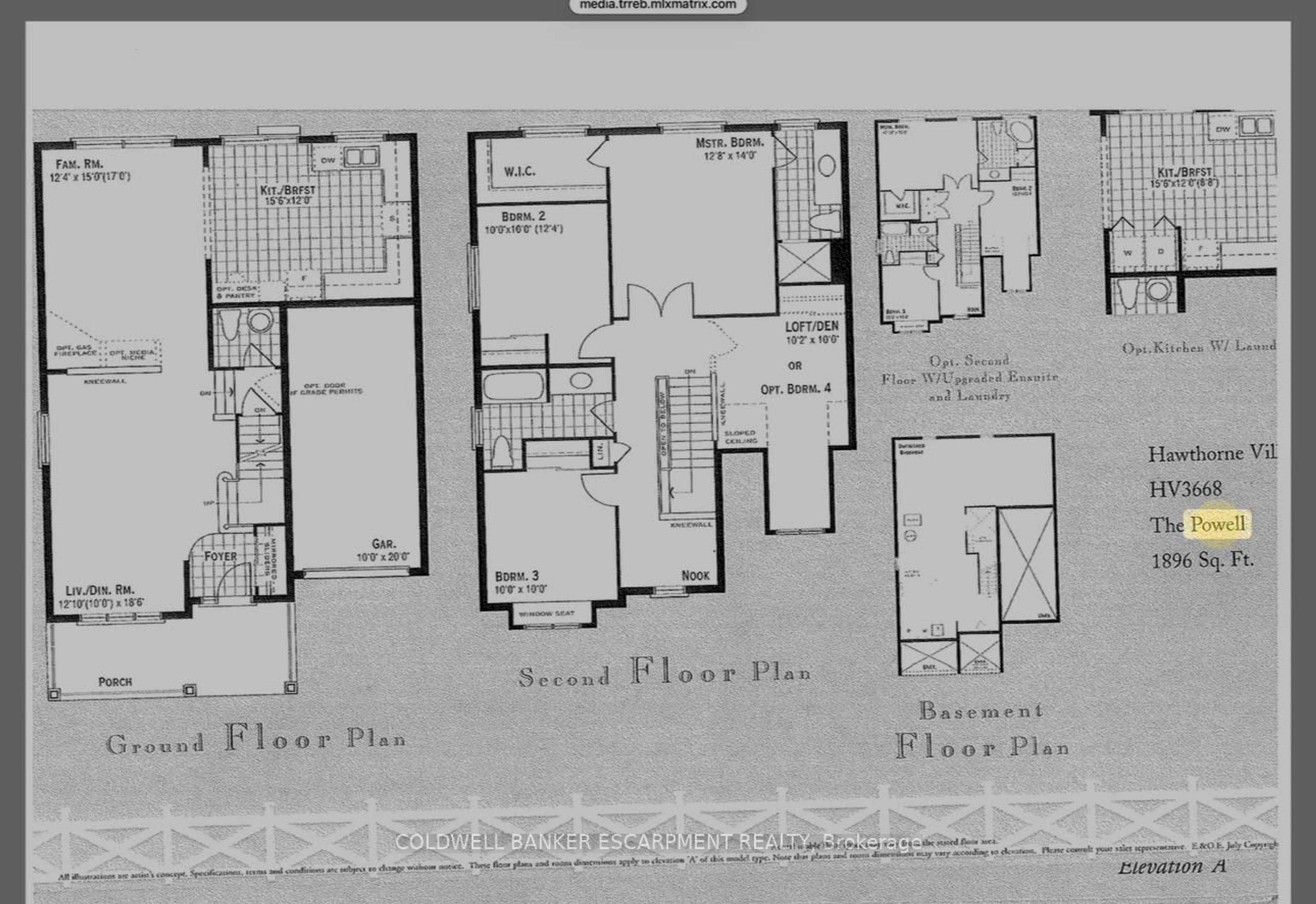 Floor plan for 420 Trudeau Dr, Milton Ontario L9T 5K9