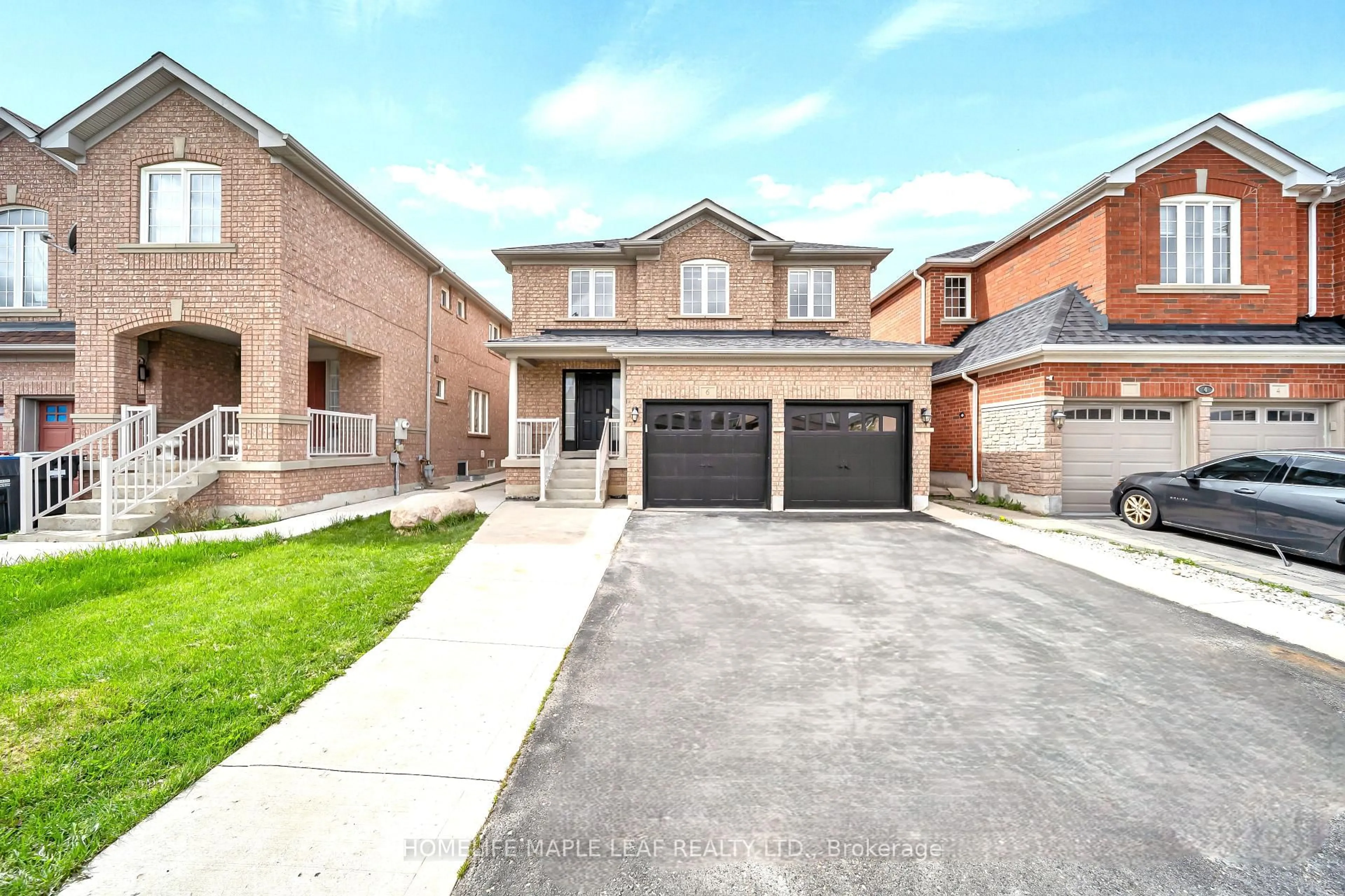 Home with brick exterior material, street for 6 Vermont Rd, Brampton Ontario L7A 3G3