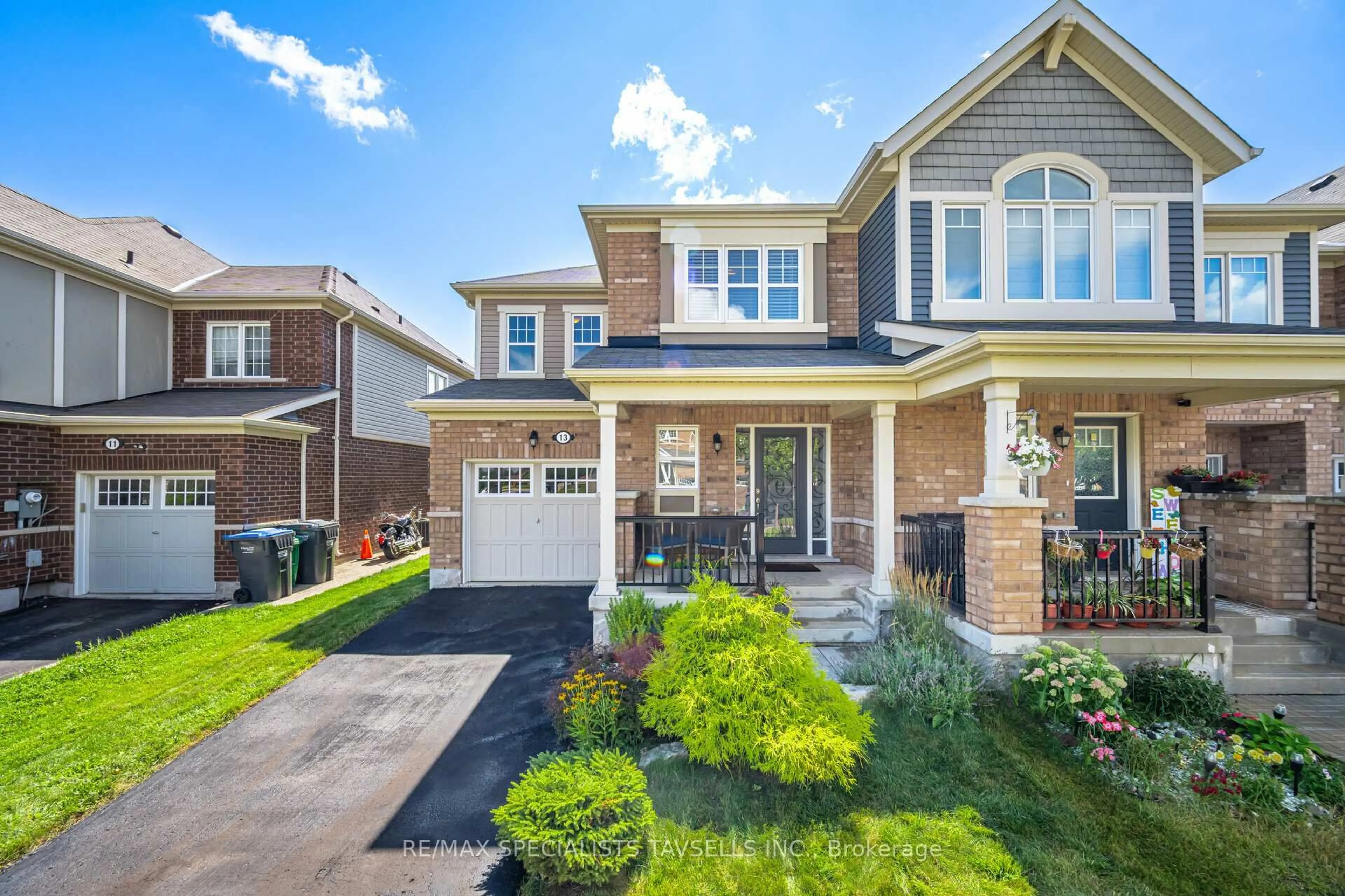 Home with brick exterior material, street for 13 Lothbury Dr, Brampton Ontario L7A 4G7