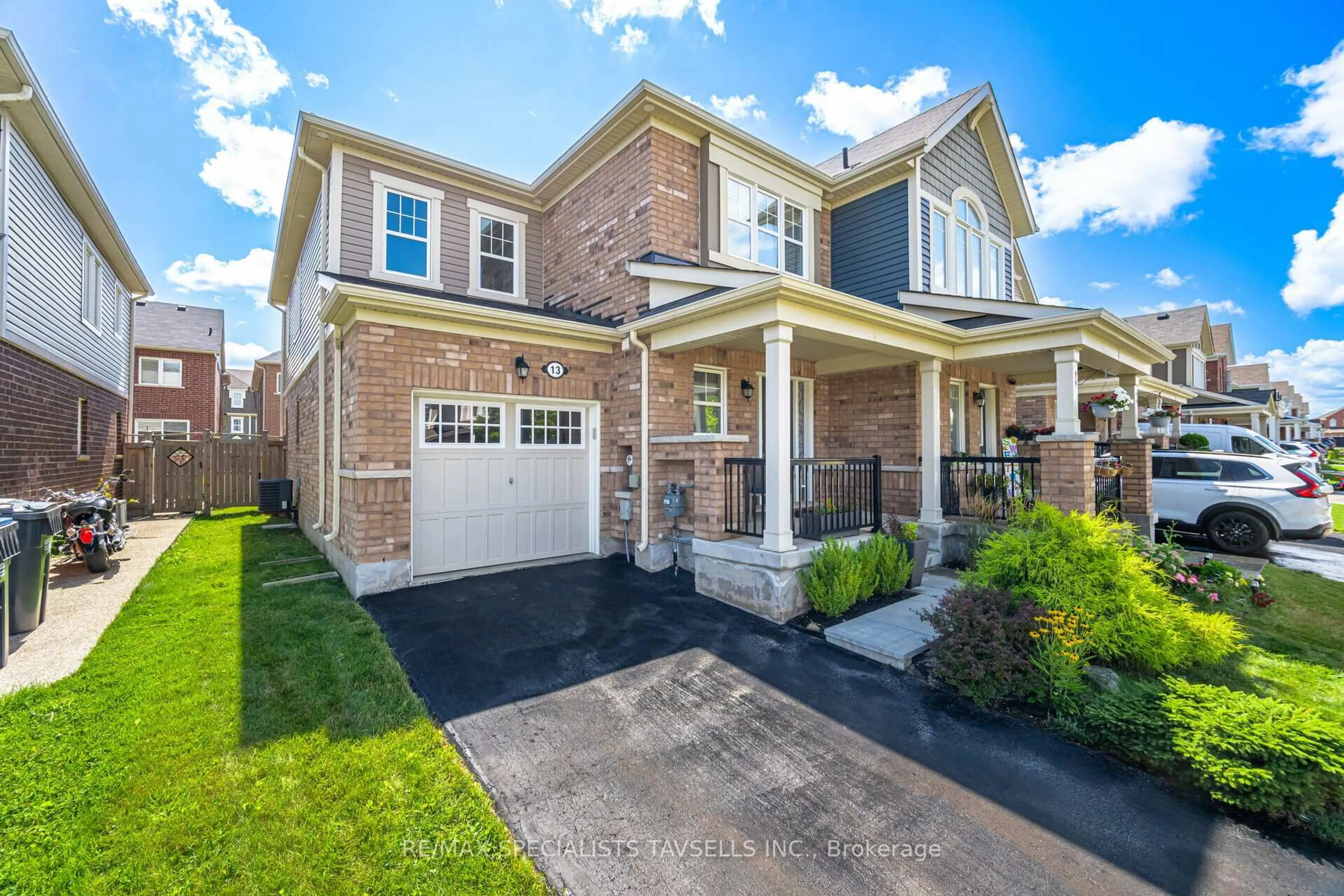 Home with brick exterior material, street for 13 Lothbury Dr, Brampton Ontario L7A 4G7