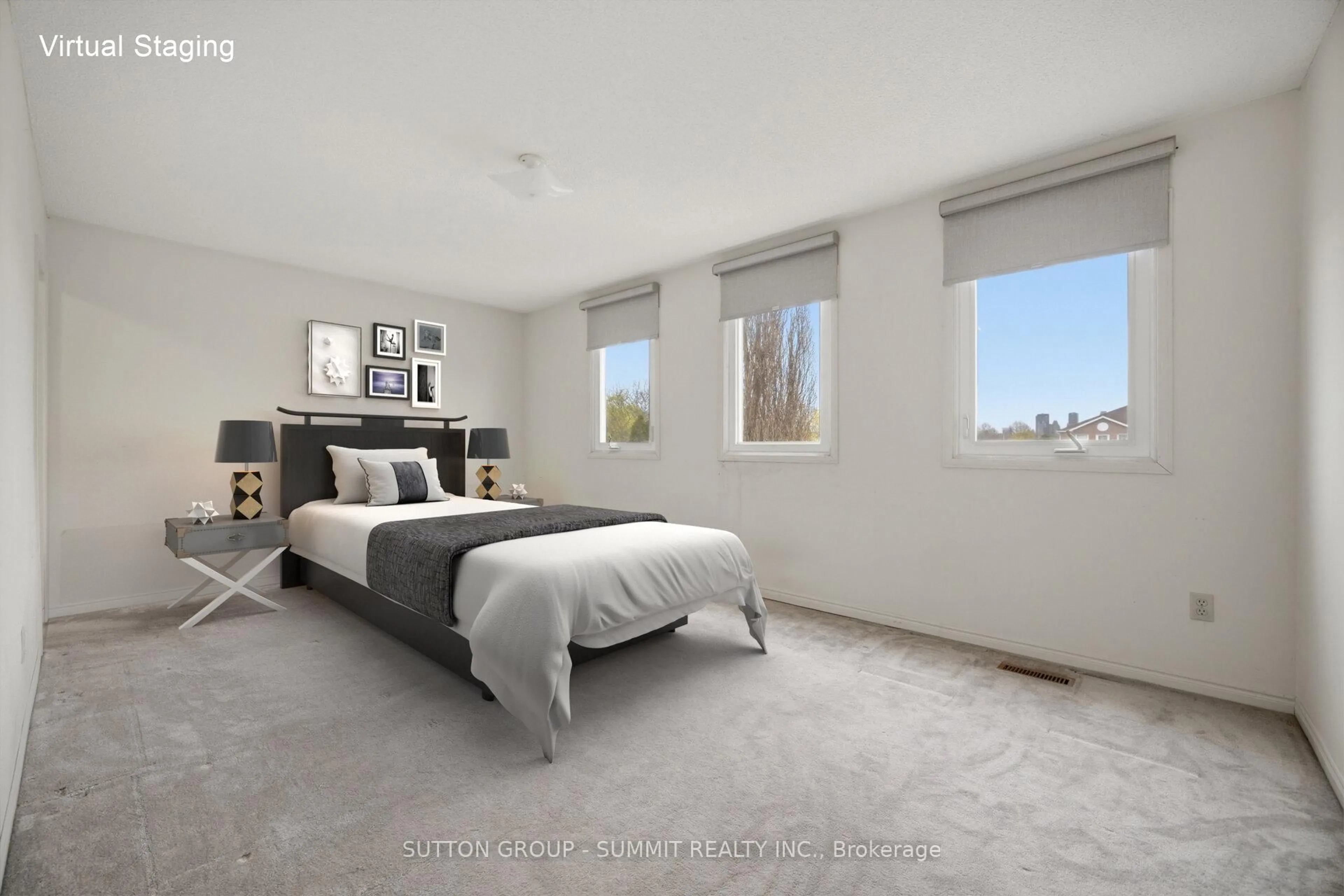 Bedroom with bed, unknown for 648 Esprit Cres, Mississauga Ontario L5R 3B9