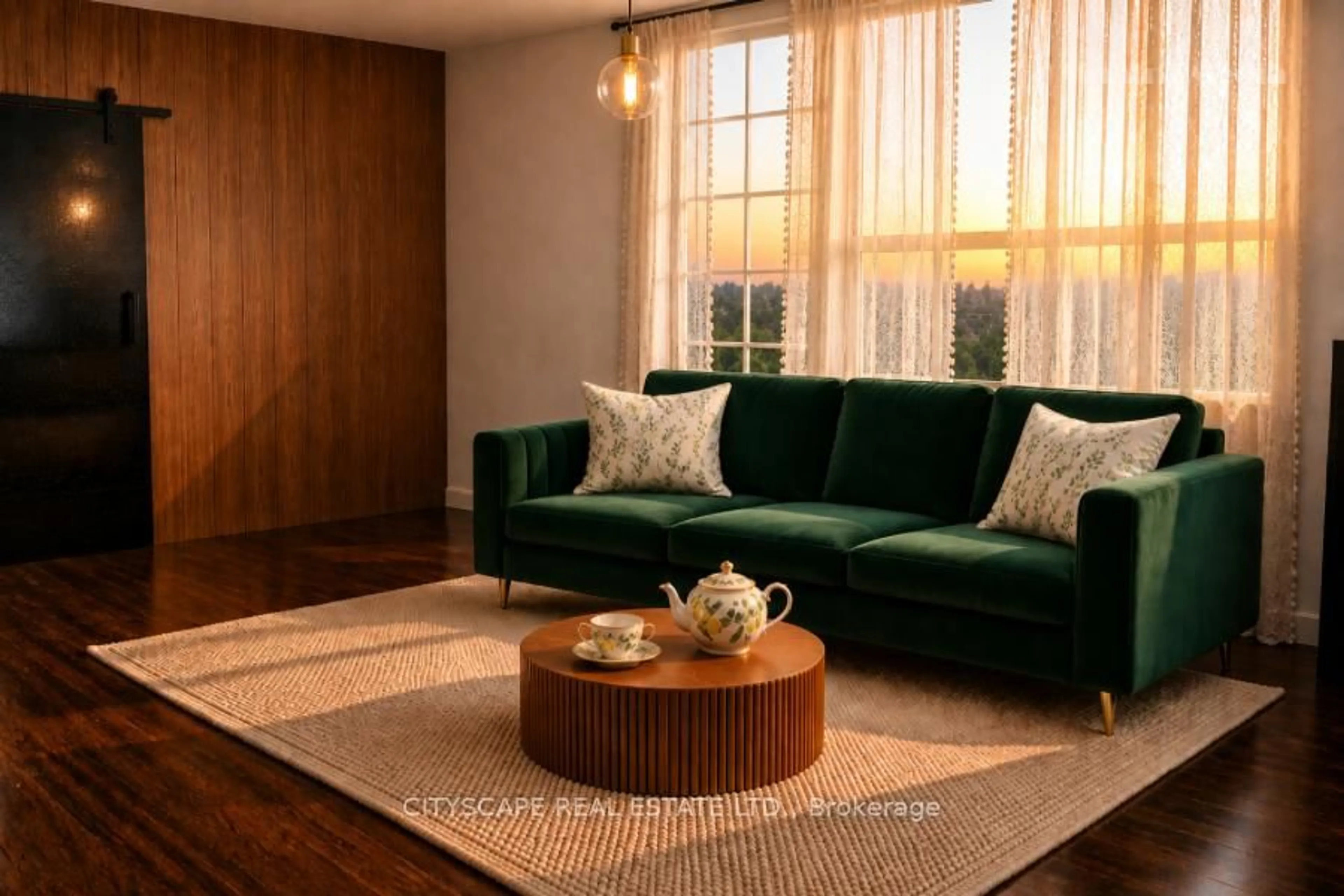 Living room with furniture, unknown for 49 Queen St #1004, Mississauga Ontario L5G 4N6