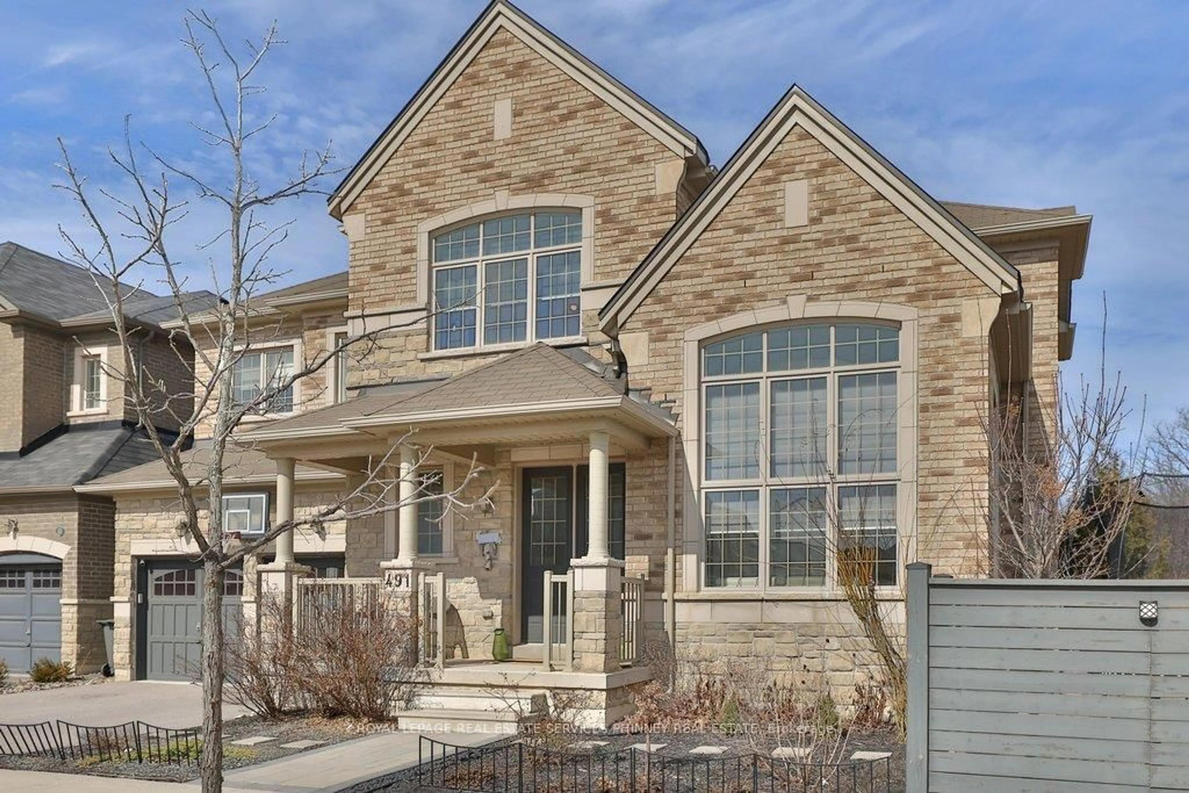 Home with brick exterior material, street for 491 Threshing Mill Blvd, Oakville Ontario L6H 7H5
