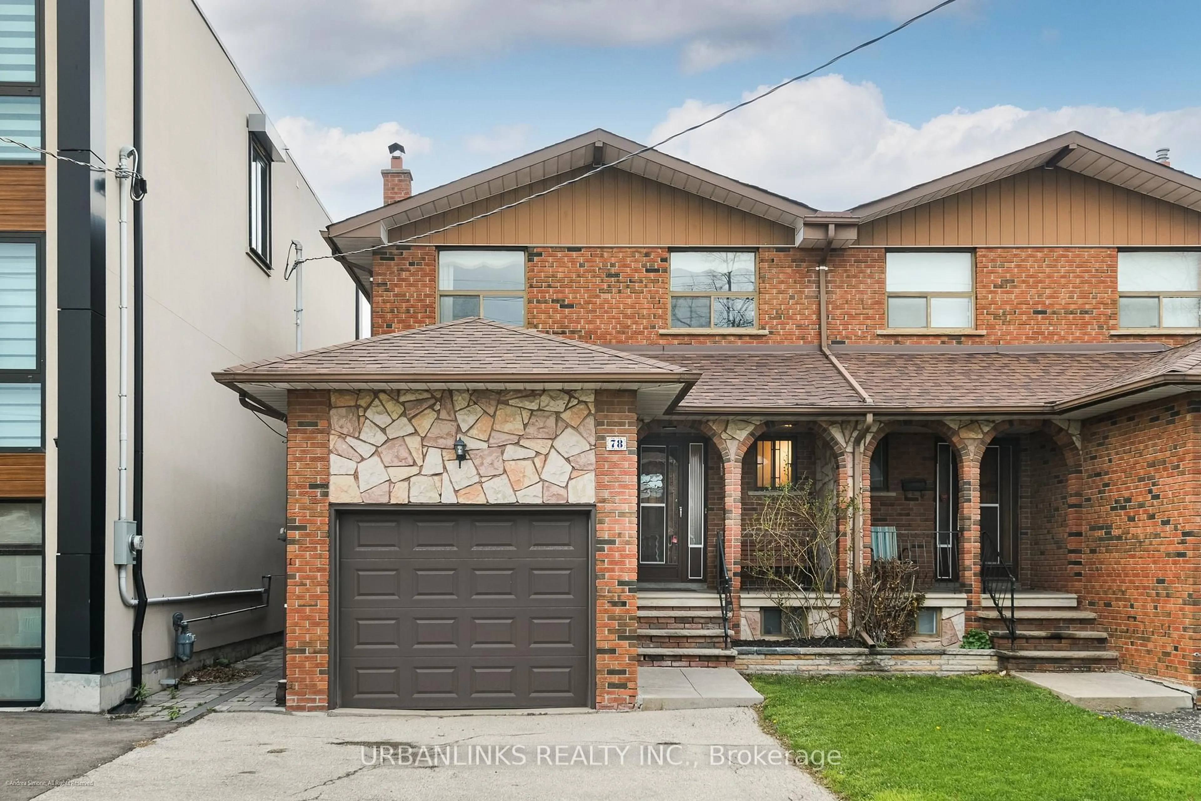 Home with brick exterior material, street for 78 Evans Ave, Toronto Ontario M8Z 1H8