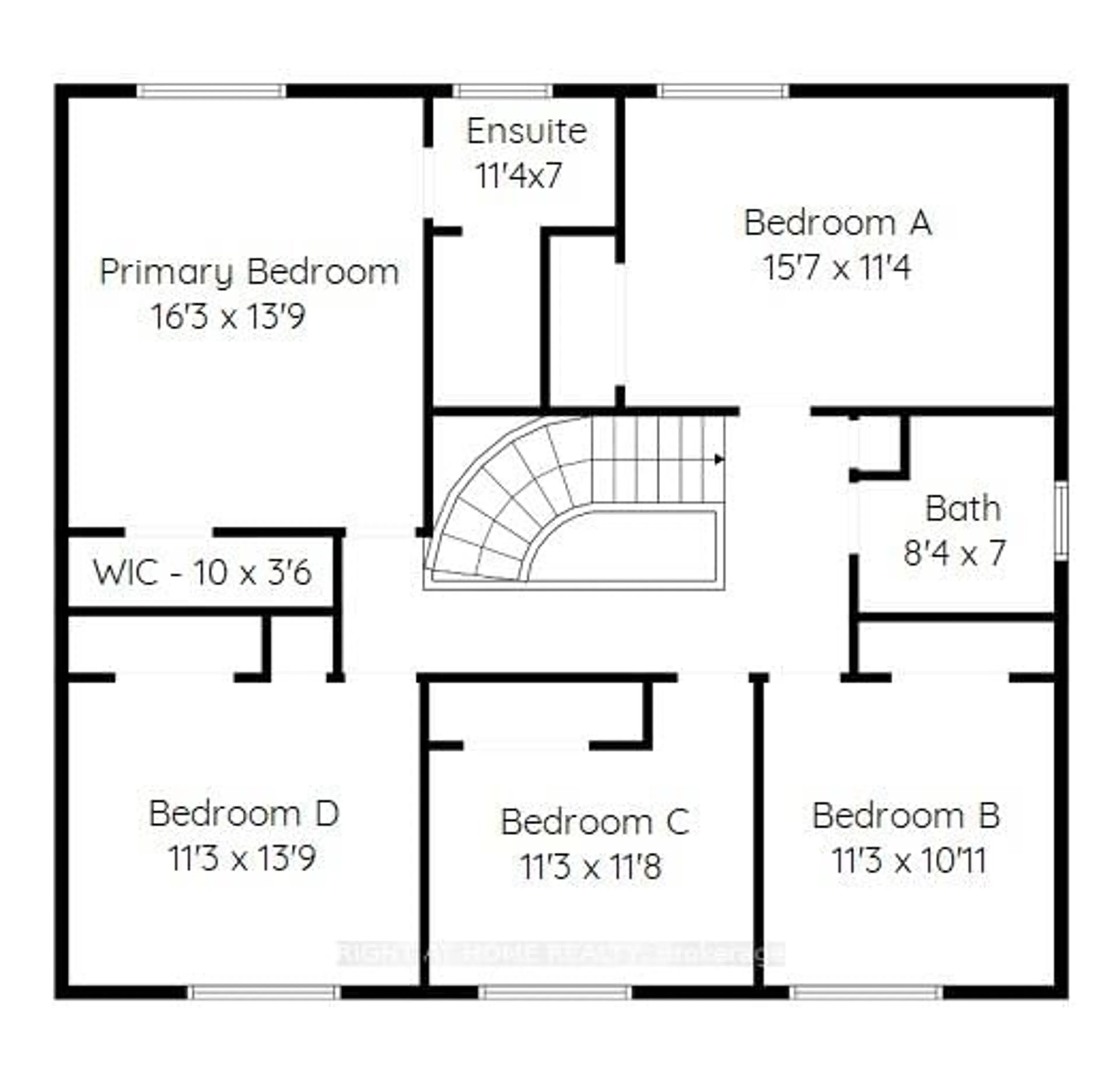 Floor plan for 2451 Sinclair Circ, Burlington Ontario L7P 3K9