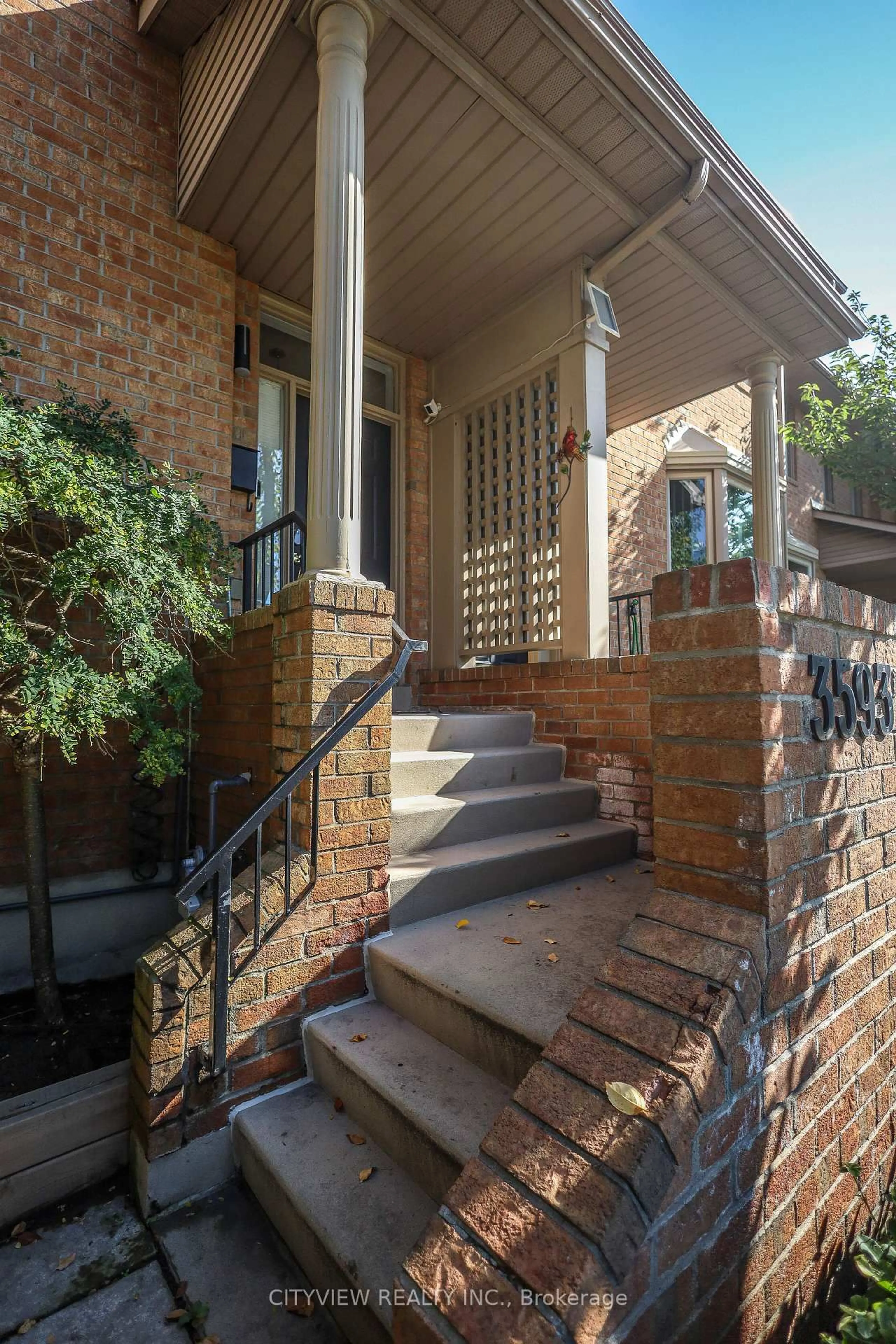 Home with brick exterior material, street for 3593 Kariya Dr, Mississauga Ontario L5B 3J2