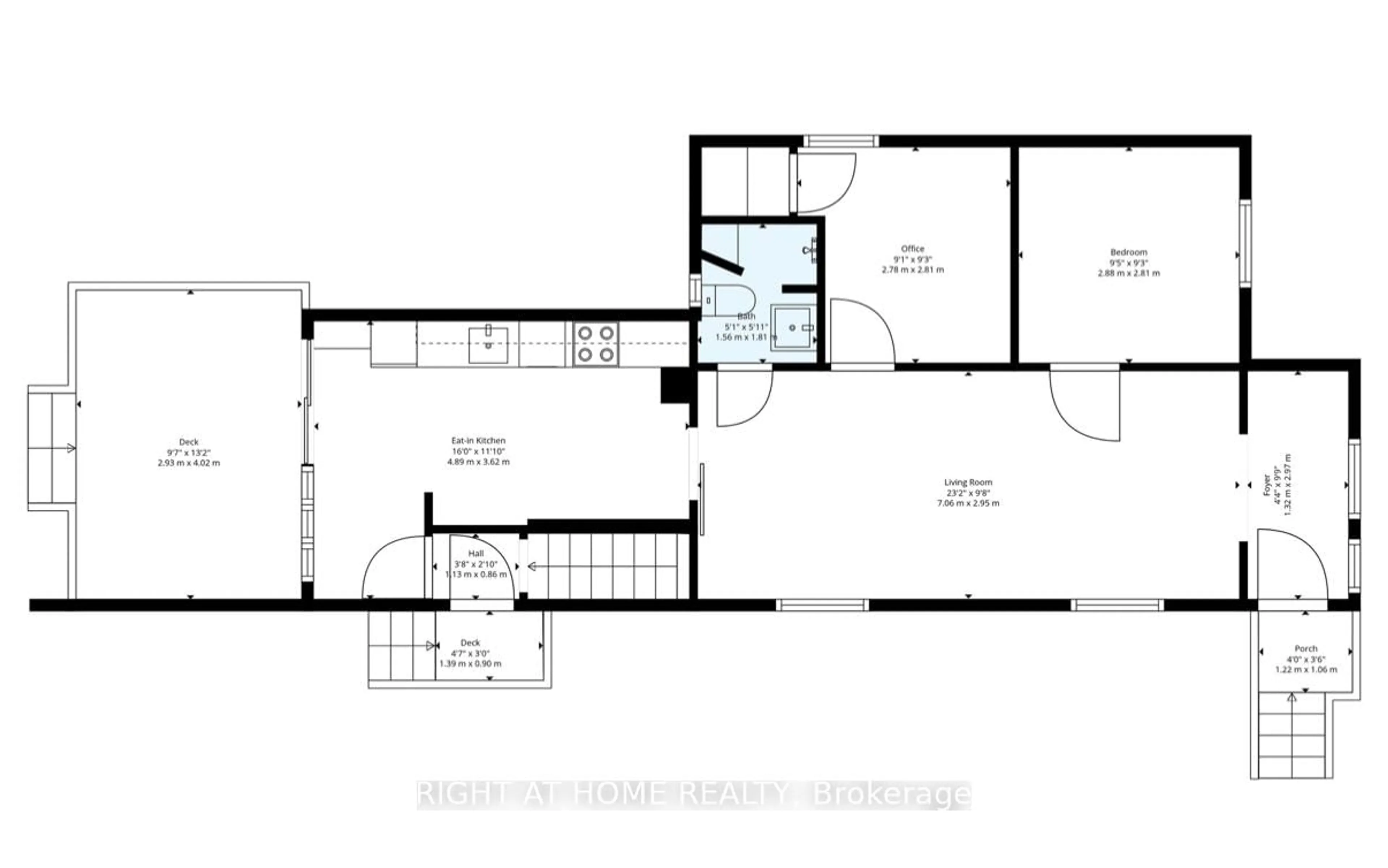 Floor plan for 1254 Meredith Ave, Mississauga Ontario L5E 2E5