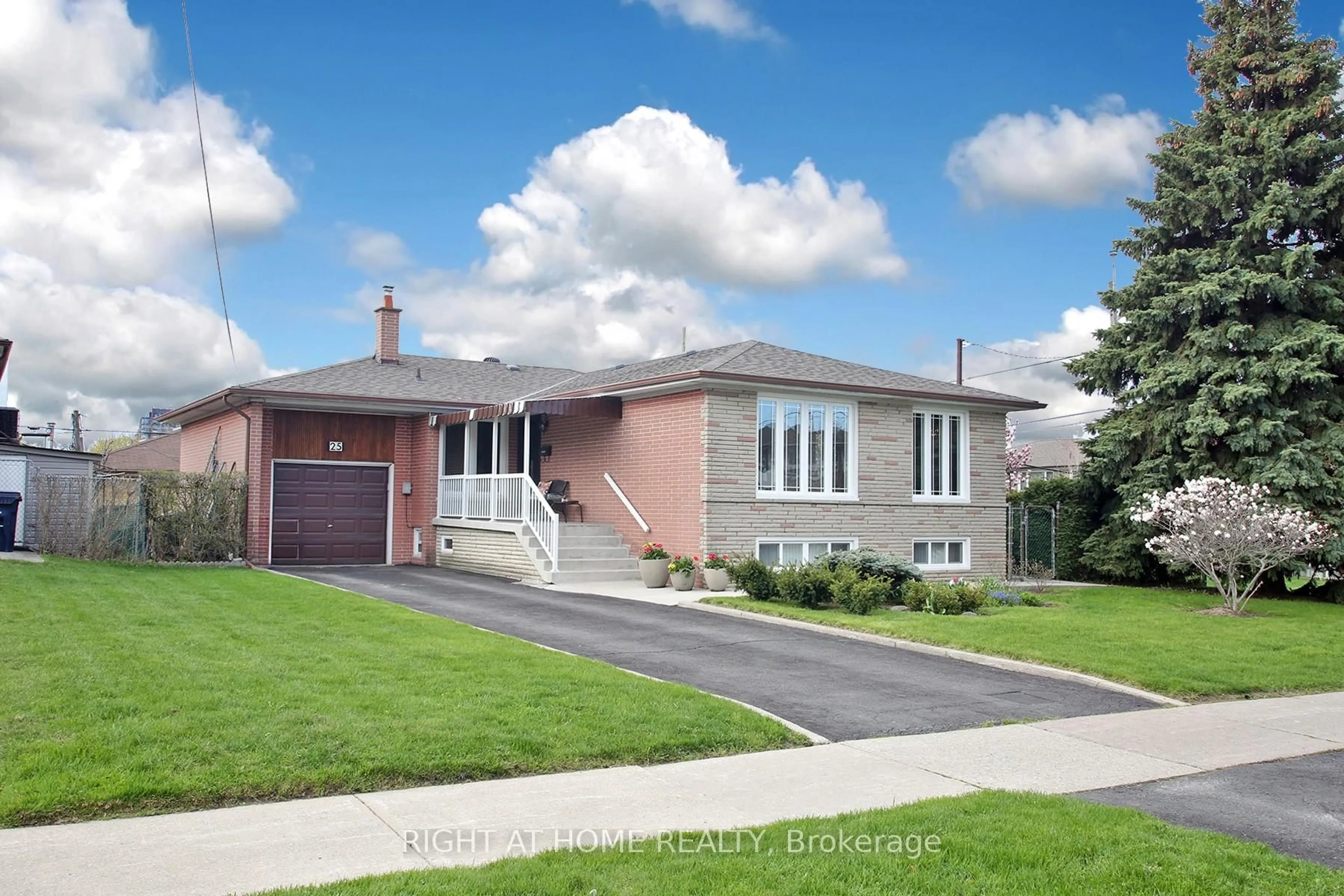 Home with brick exterior material, street for 25 Sparrow Ave, Toronto Ontario M6A 1L5