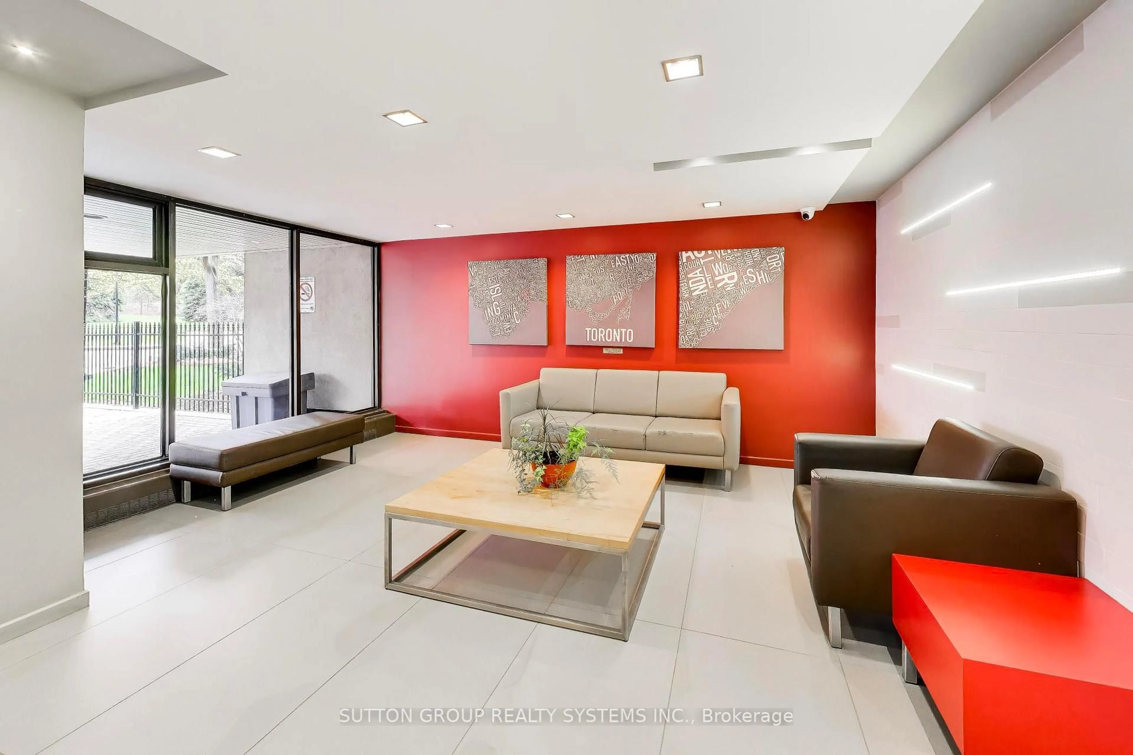 Lobby for 60 Southport St #309, Toronto Ontario M6S 3N4