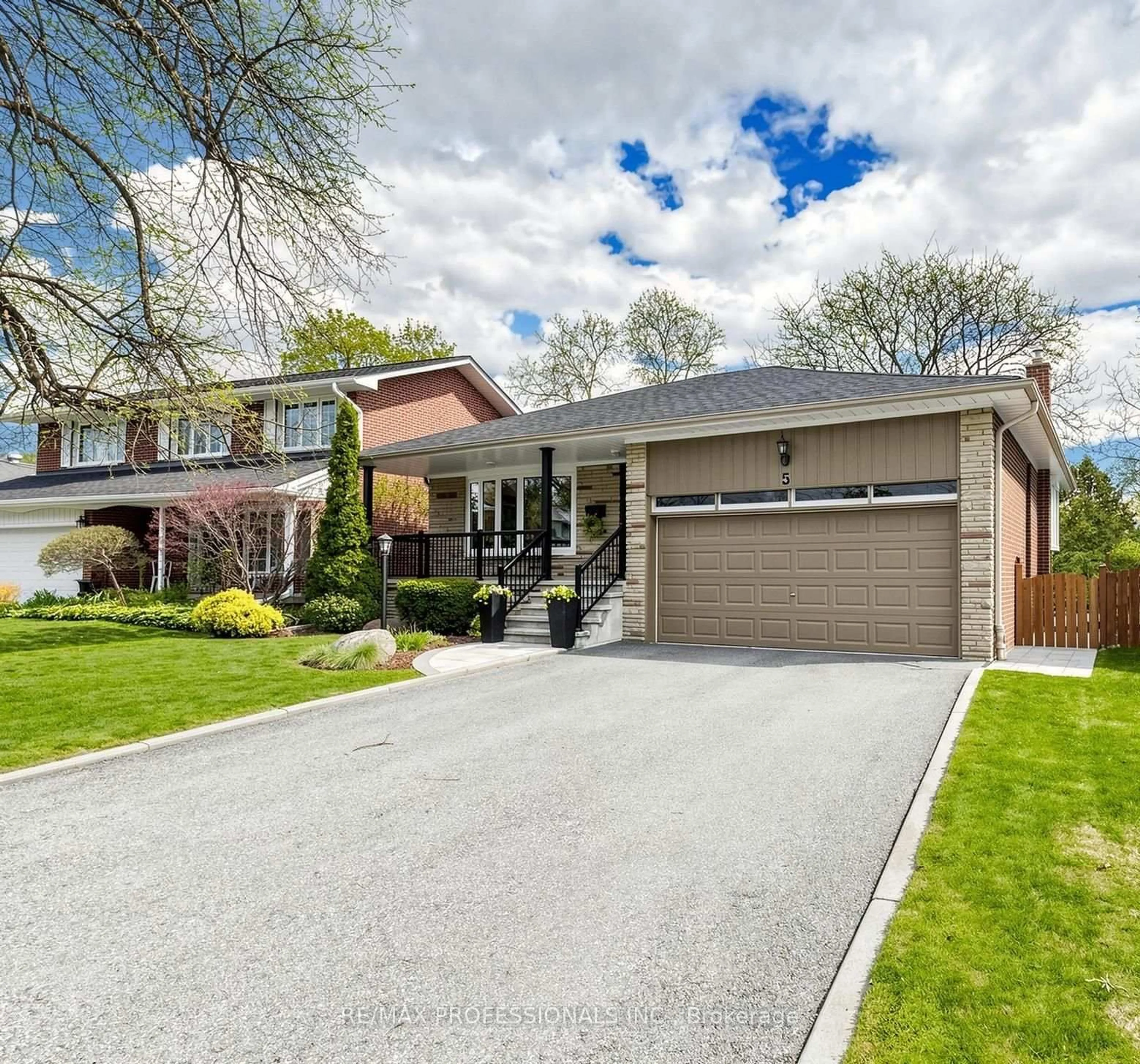 Home with brick exterior material, street for 5 Muirdale Ave, Toronto Ontario M9R 2V3