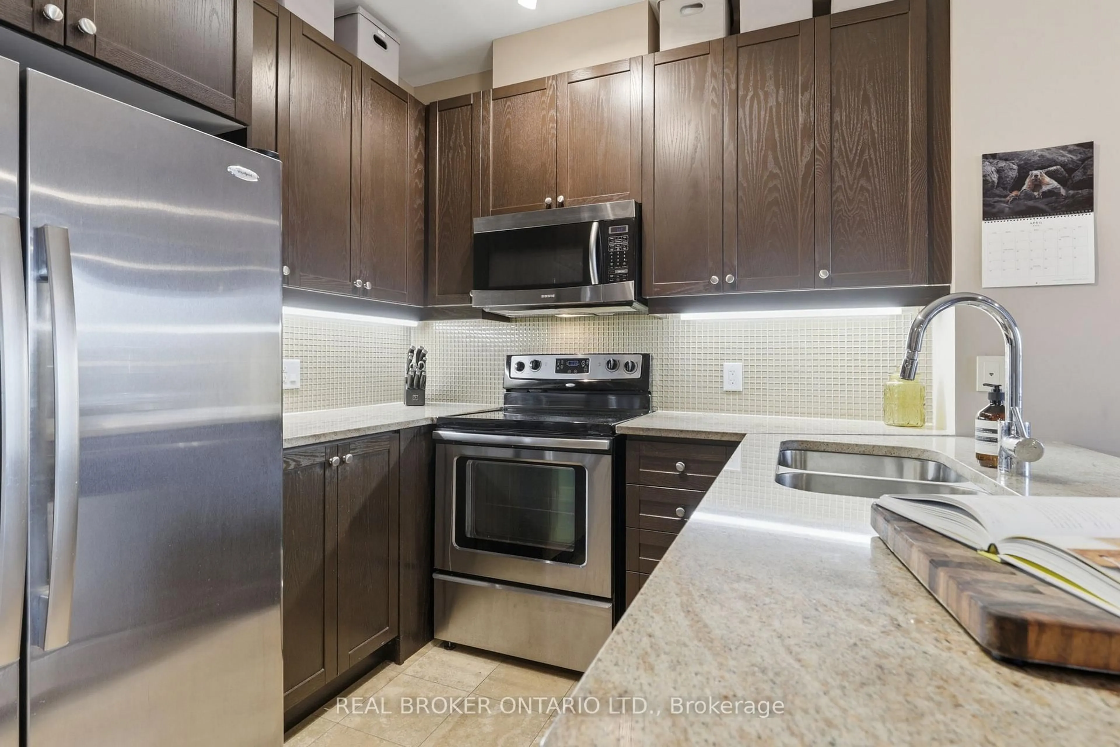 Standard kitchen, unknown for 1135 Royal York Rd #205, Toronto Ontario M9A 0C3