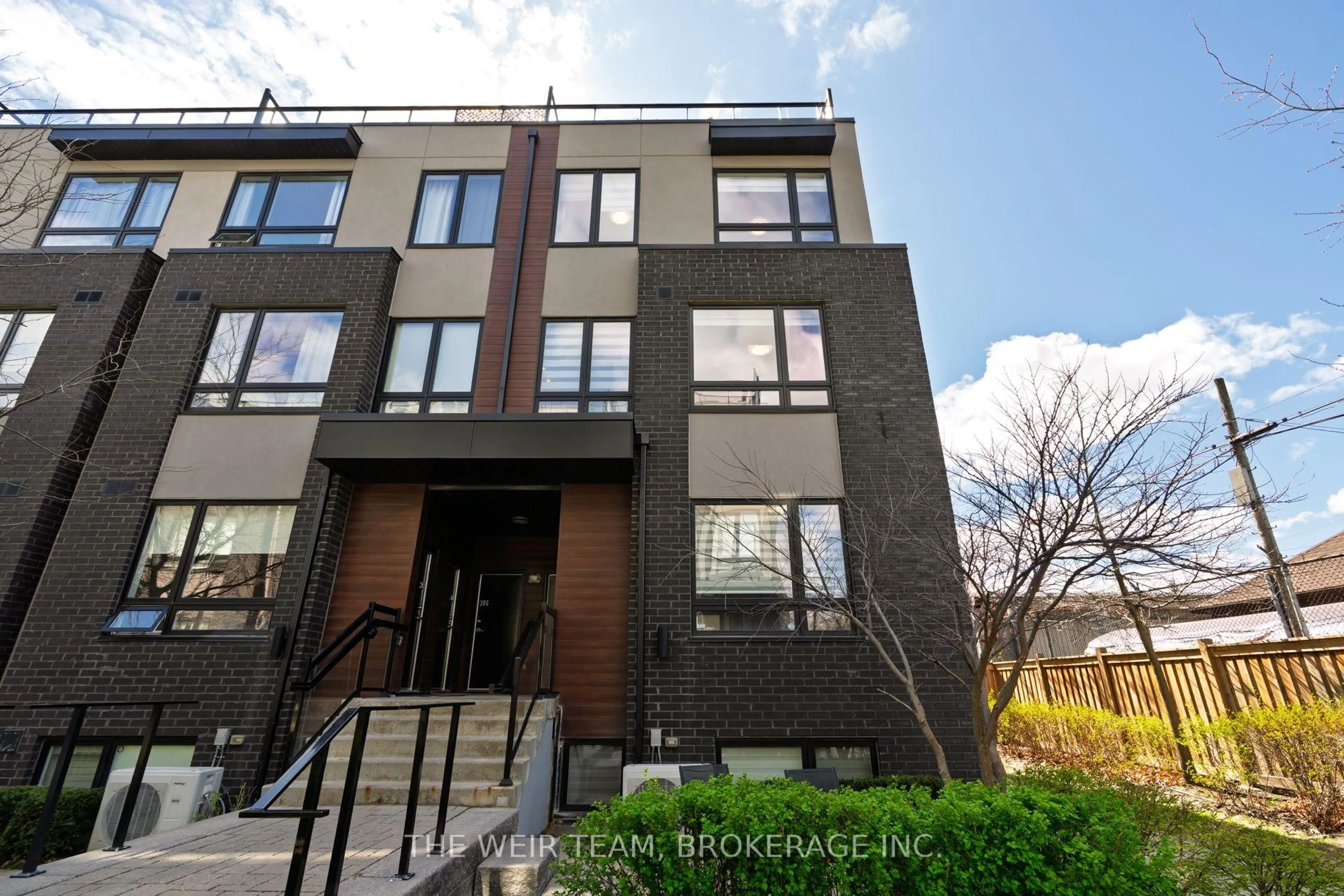 Home with brick exterior material, street for 1120 Briar Hill Ave #308, Toronto Ontario M6B 0A9