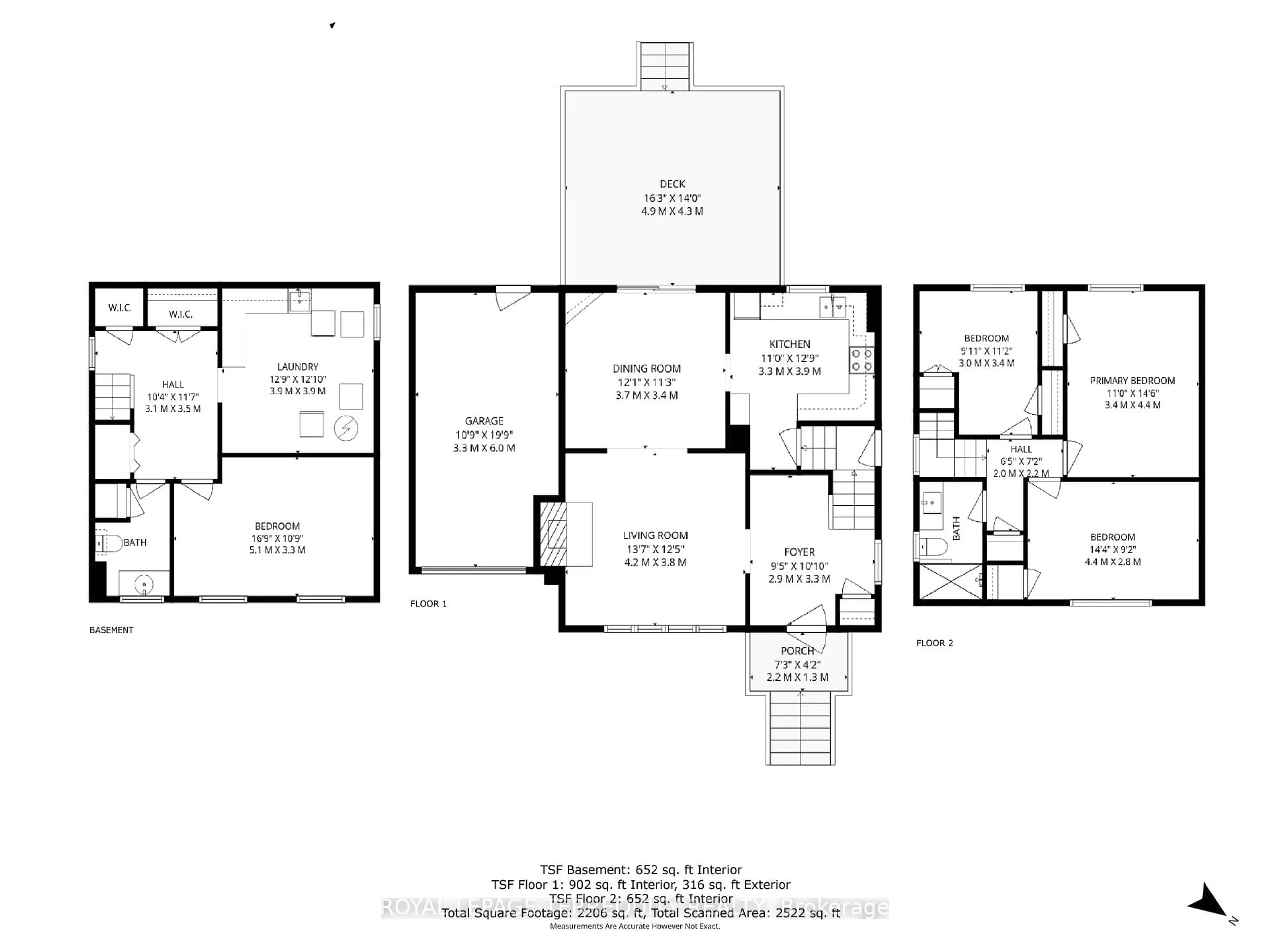 Floor plan for 19 Bernice Ave, Toronto Ontario M8Y 1Z5