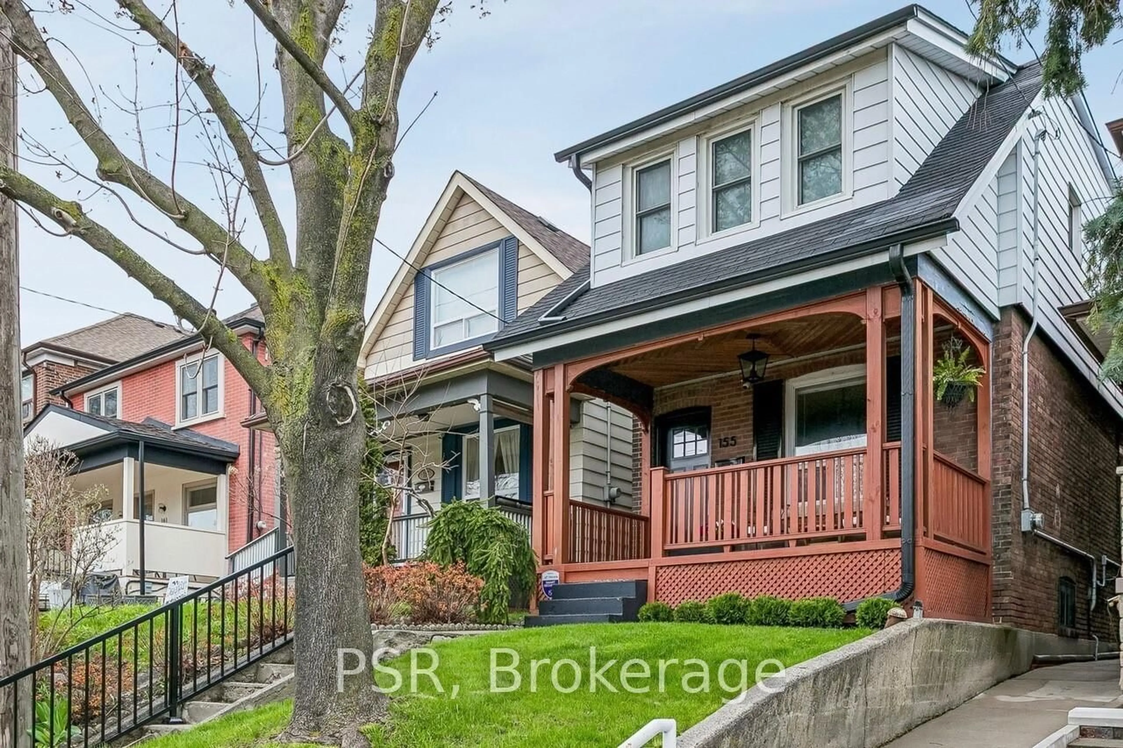 Home with brick exterior material, street for 155 McRoberts Ave, Toronto Ontario M6E 4P3