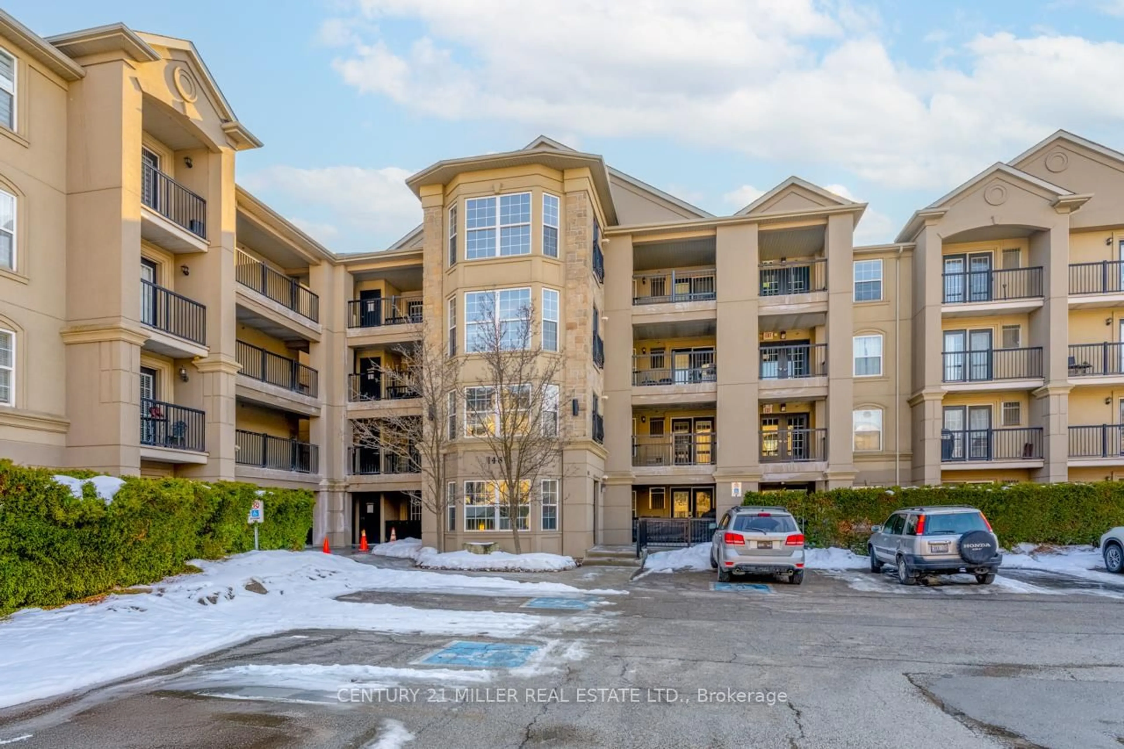 A pic from outside/outdoor area/front of a property/back of a property/a pic from drone, unknown for 1487 Maple Ave #208, Milton Ontario L9T 0B7