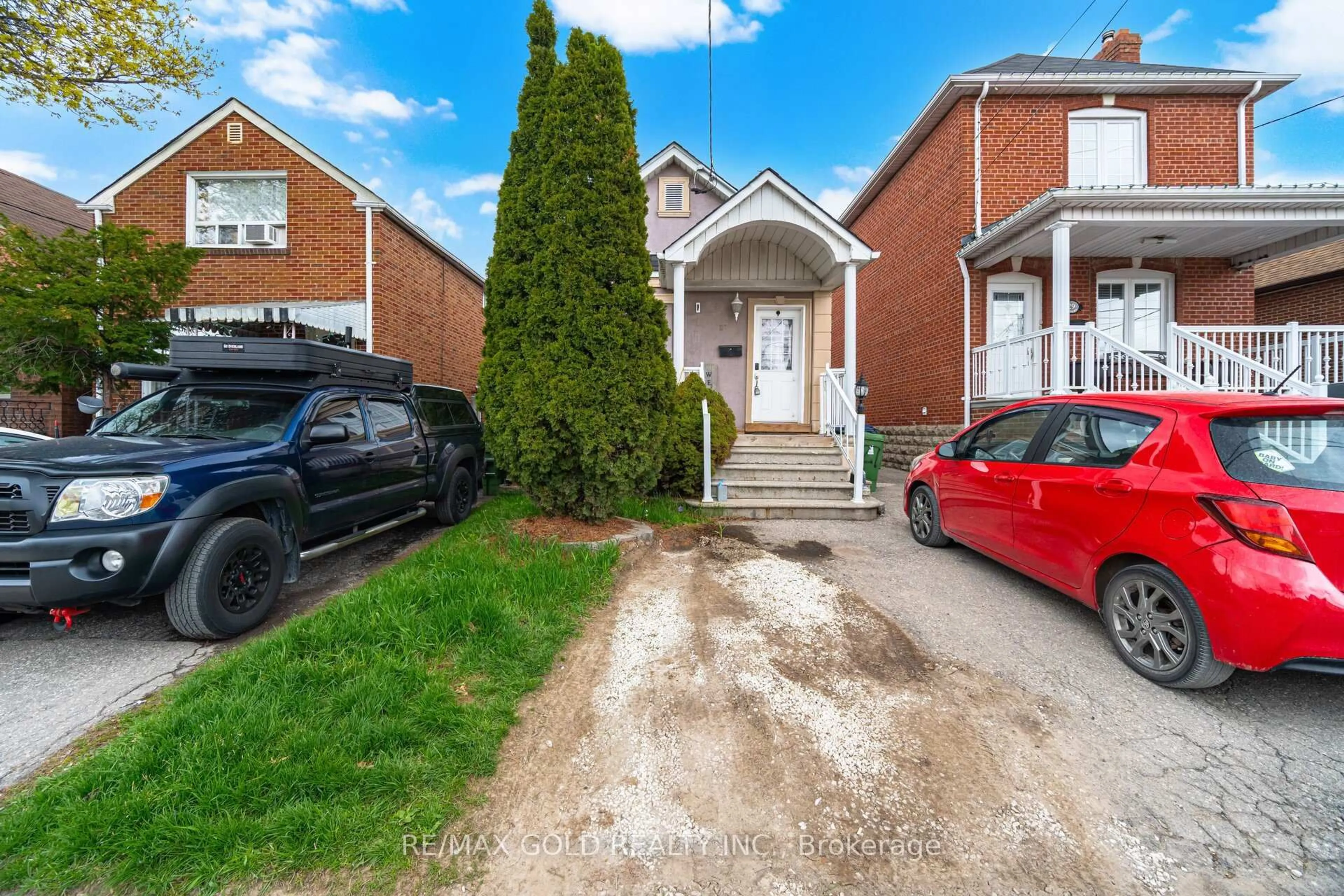 Home with brick exterior material, street for 27 Aileen Ave, Toronto Ontario M6M 1E5