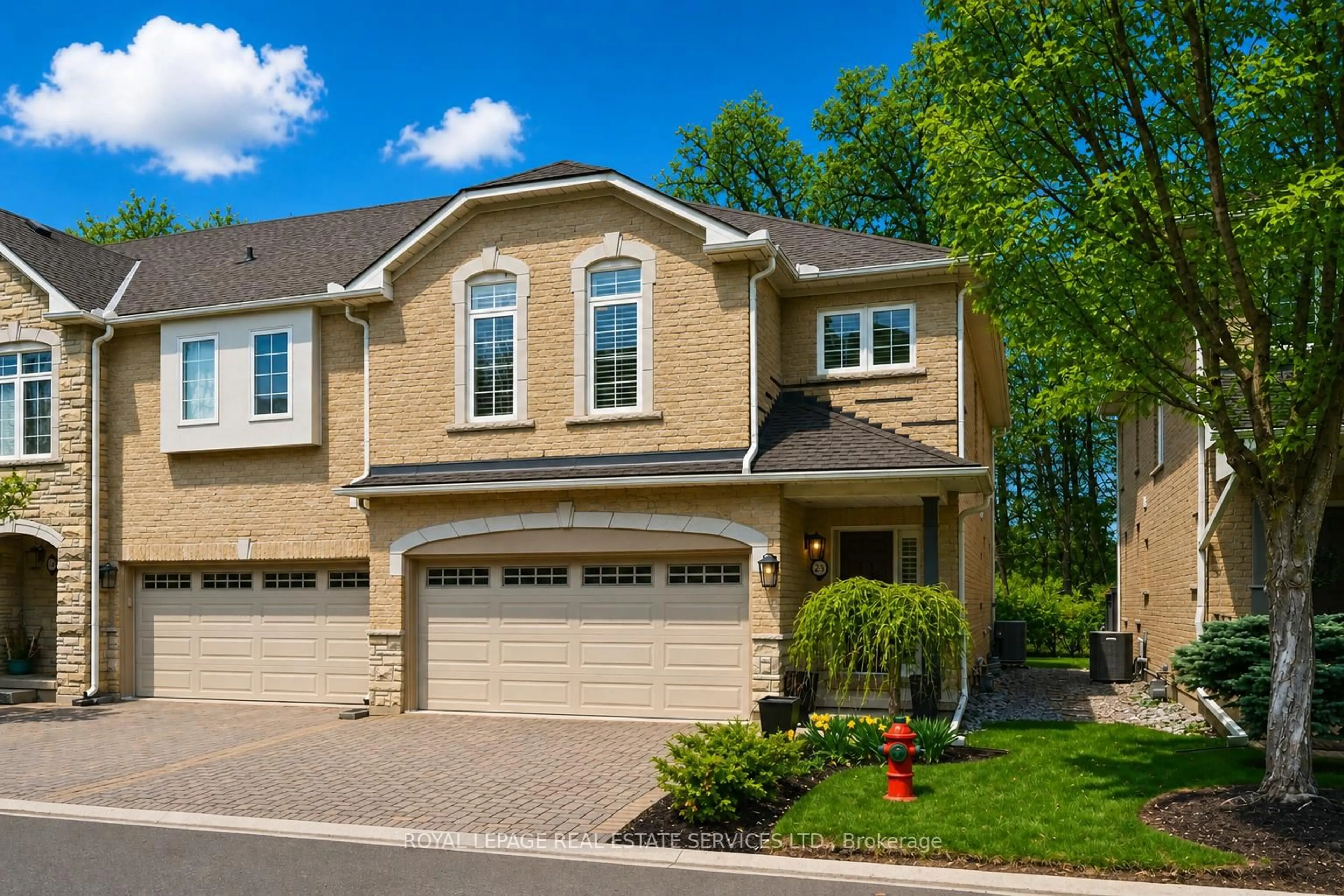 Home with brick exterior material, street for 1267 Dorval Dr #23, Oakville Ontario L6M 3Z4