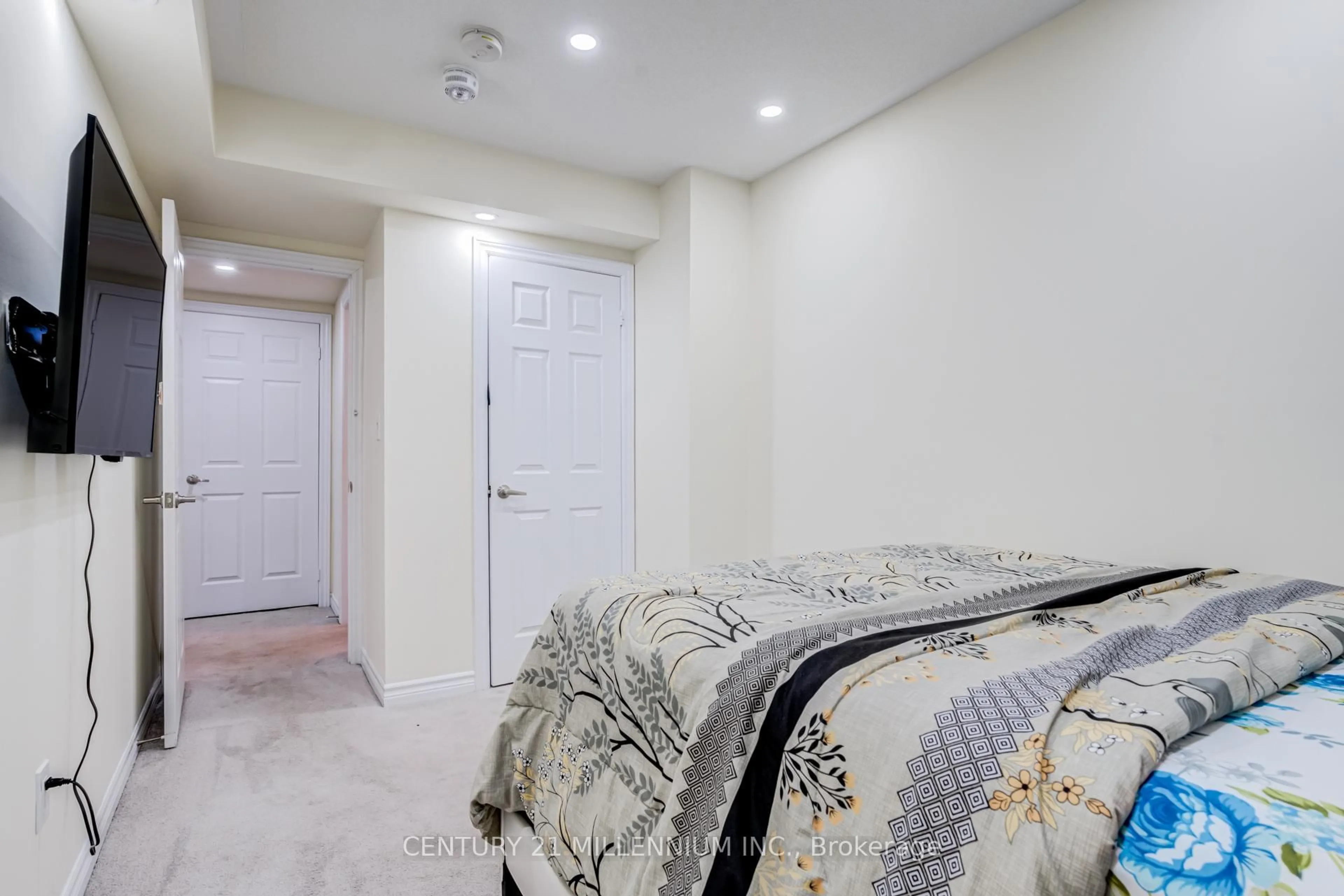 Bedroom with bed, unknown for 200 Veterans Dr #30, Brampton Ontario L7A 4S6