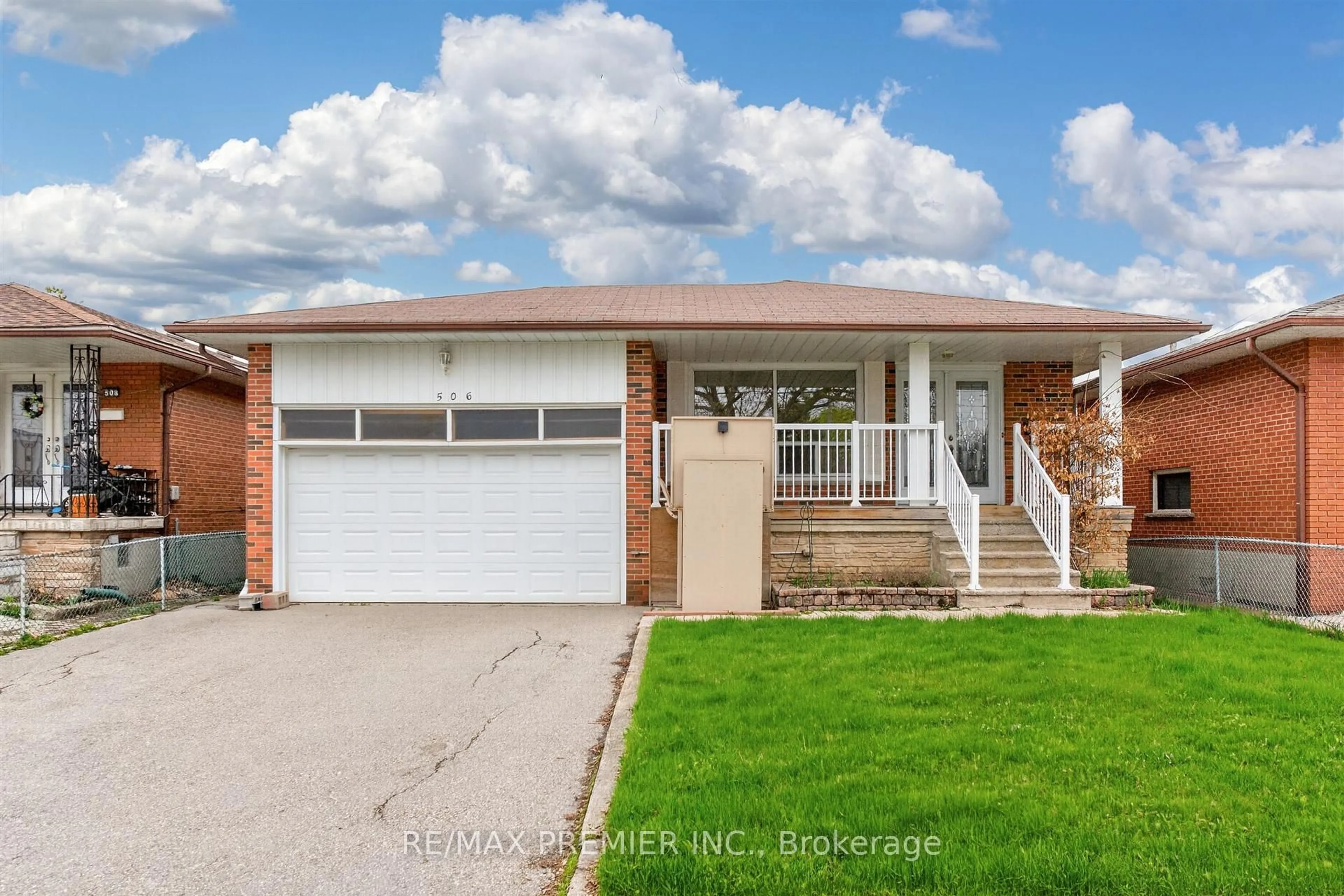 Home with brick exterior material, street for 506 Rathburn Rd, Toronto Ontario M9C 3S8