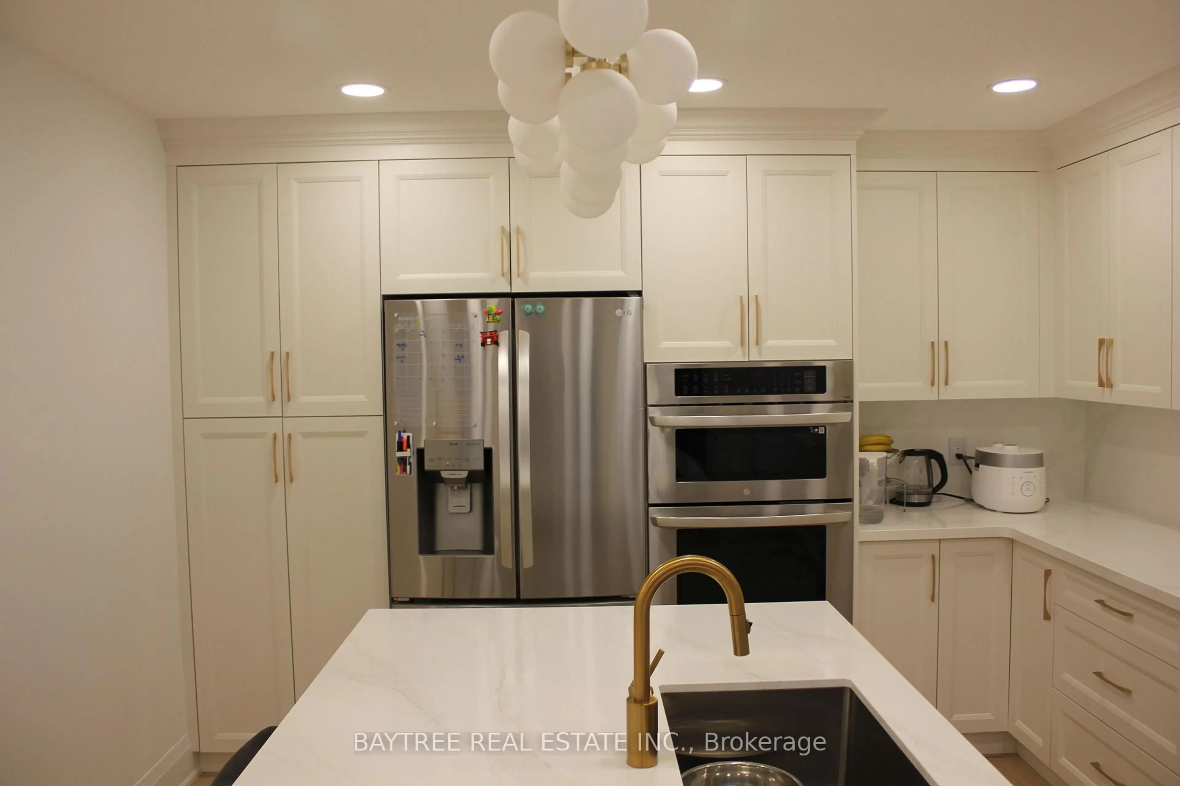 Contemporary kitchen, ceramic/tile floor for 5386 Royal Aberdeen Dr, Mississauga Ontario L4Z 3V9
