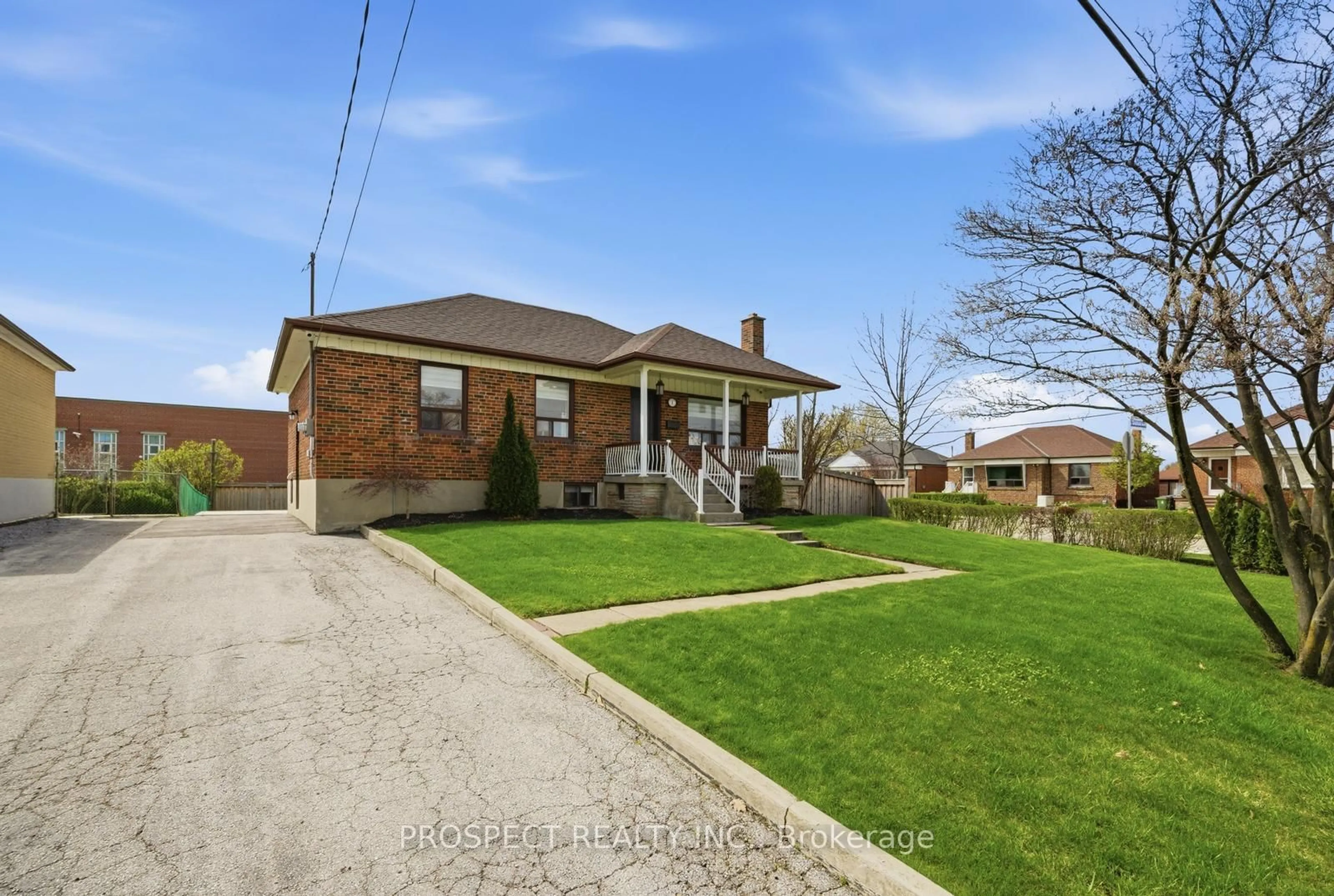 Home with brick exterior material, street for 1 Bayford Ave, Toronto Ontario M3K 1W6
