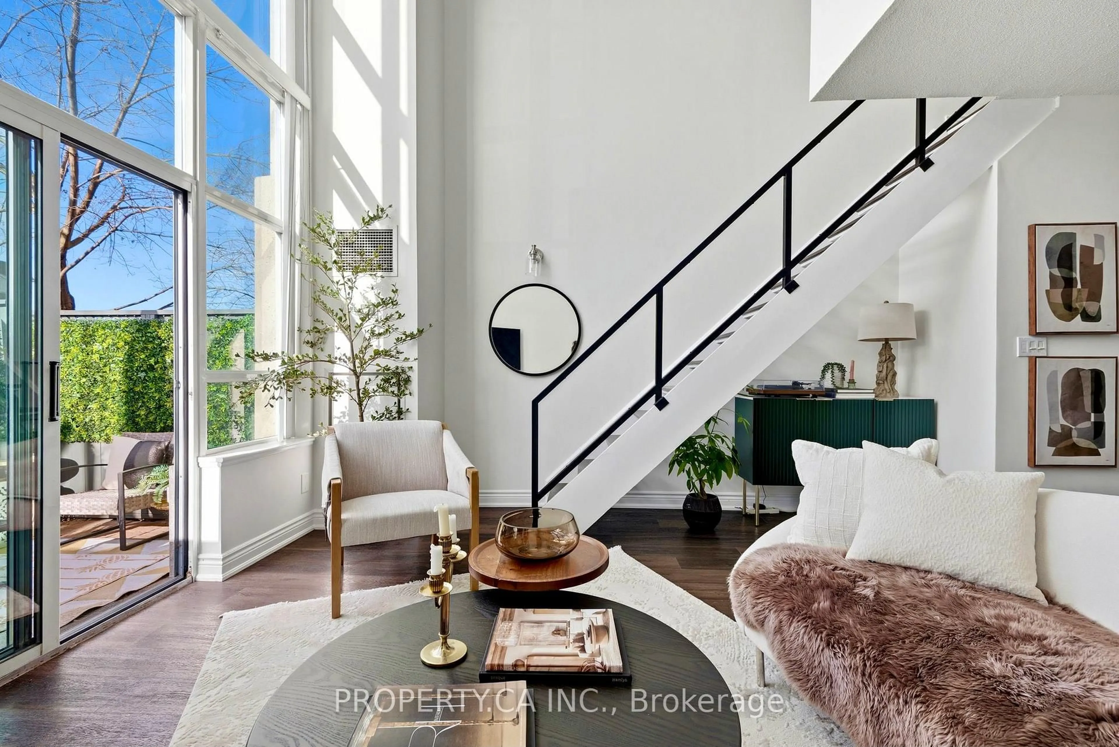 Indoor entryway for 200 Manitoba St #122, Toronto Ontario M8Y 3Y9