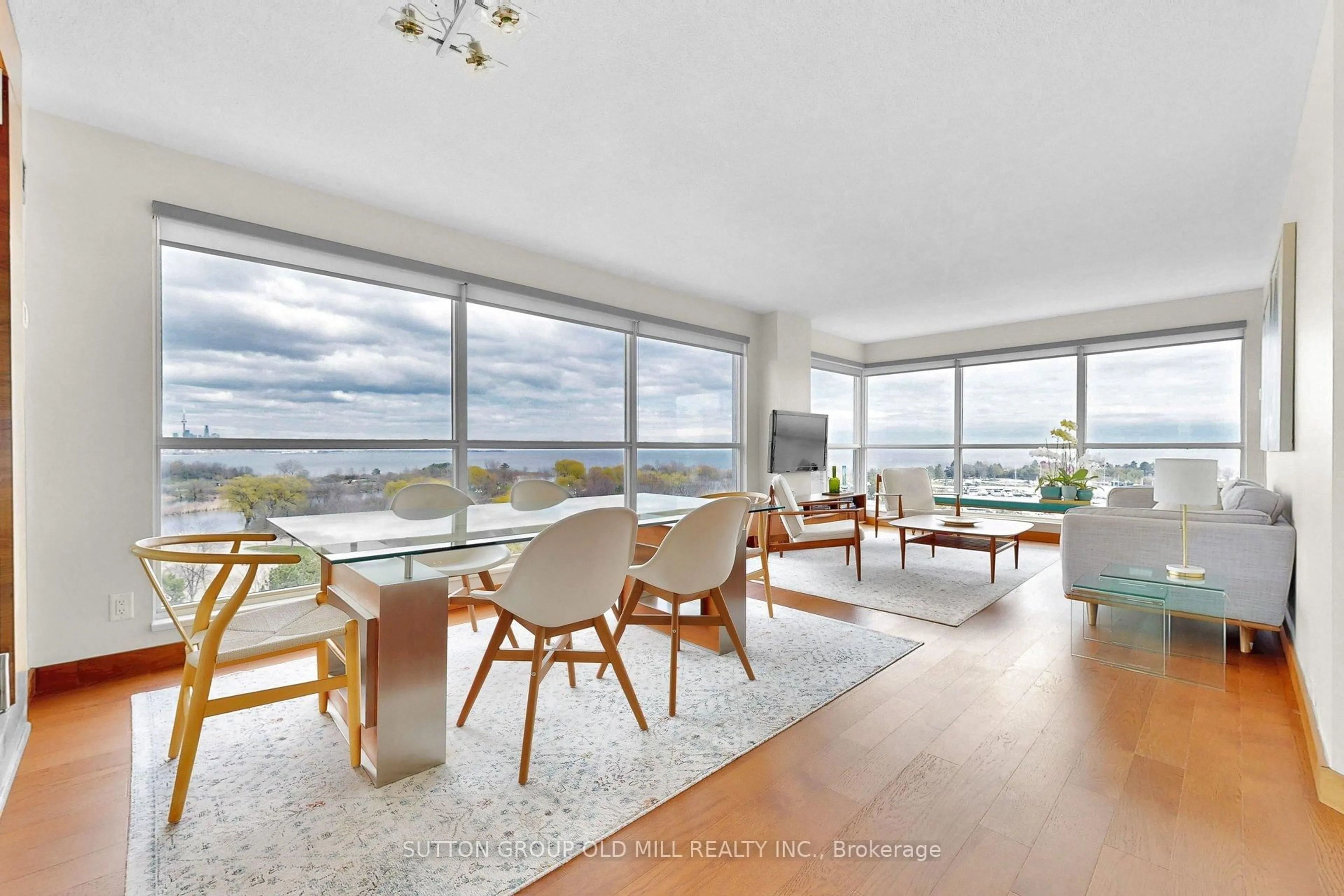 Living room with furniture, unknown for 2261 Lake Shore Blvd #917, Toronto Ontario M8V 3X1