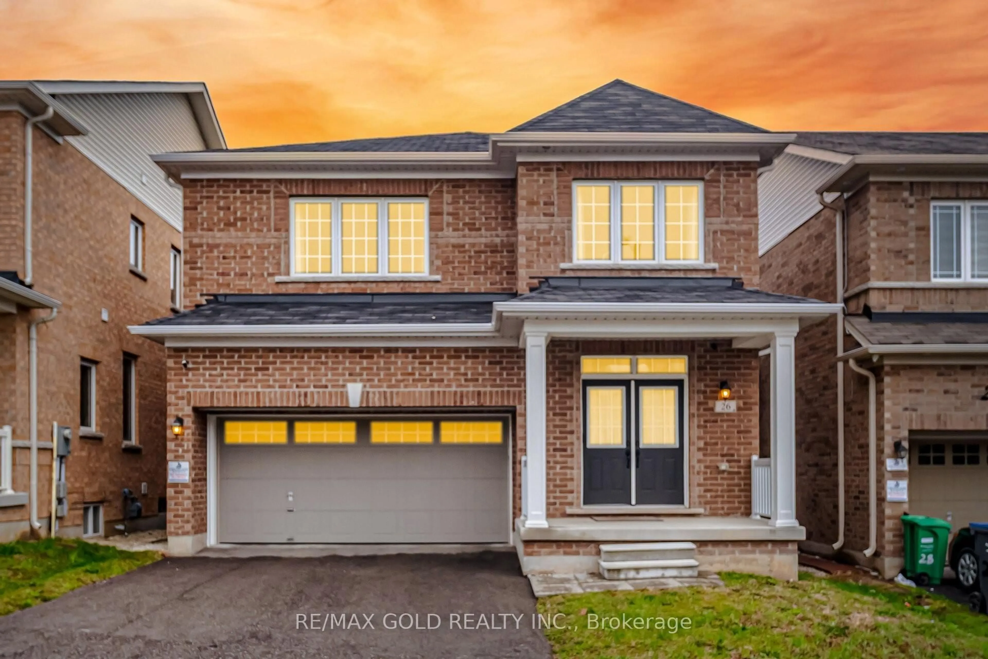 Home with brick exterior material, street for 26 Geranium Cres, Brampton Ontario L6Y 1N8