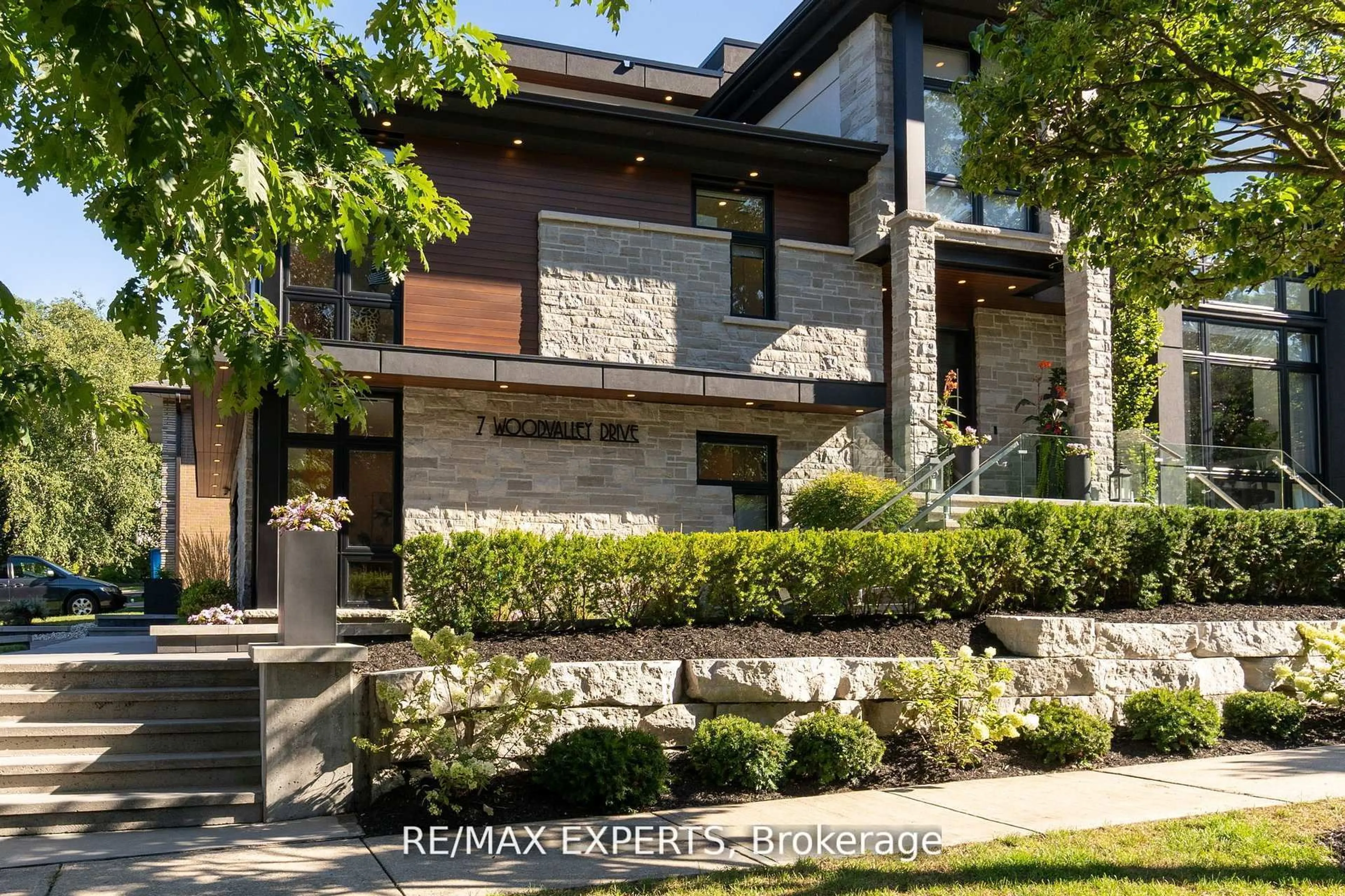 Home with brick exterior material, street for 7 Woodvalley Dr, Toronto Ontario M9A 4H2