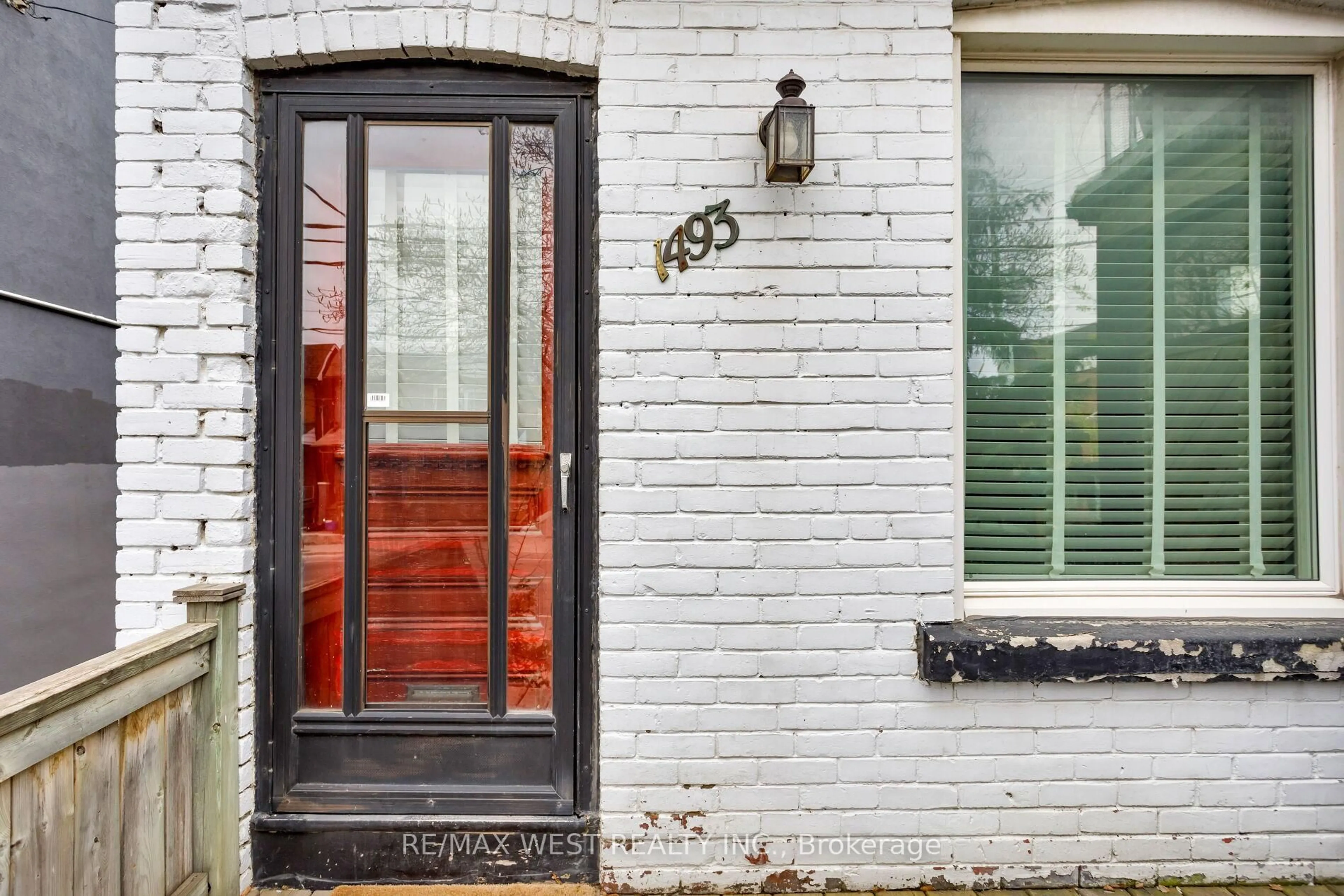 Home with brick exterior material, street for 1493 Dupont St, Toronto Ontario M6P 3S2