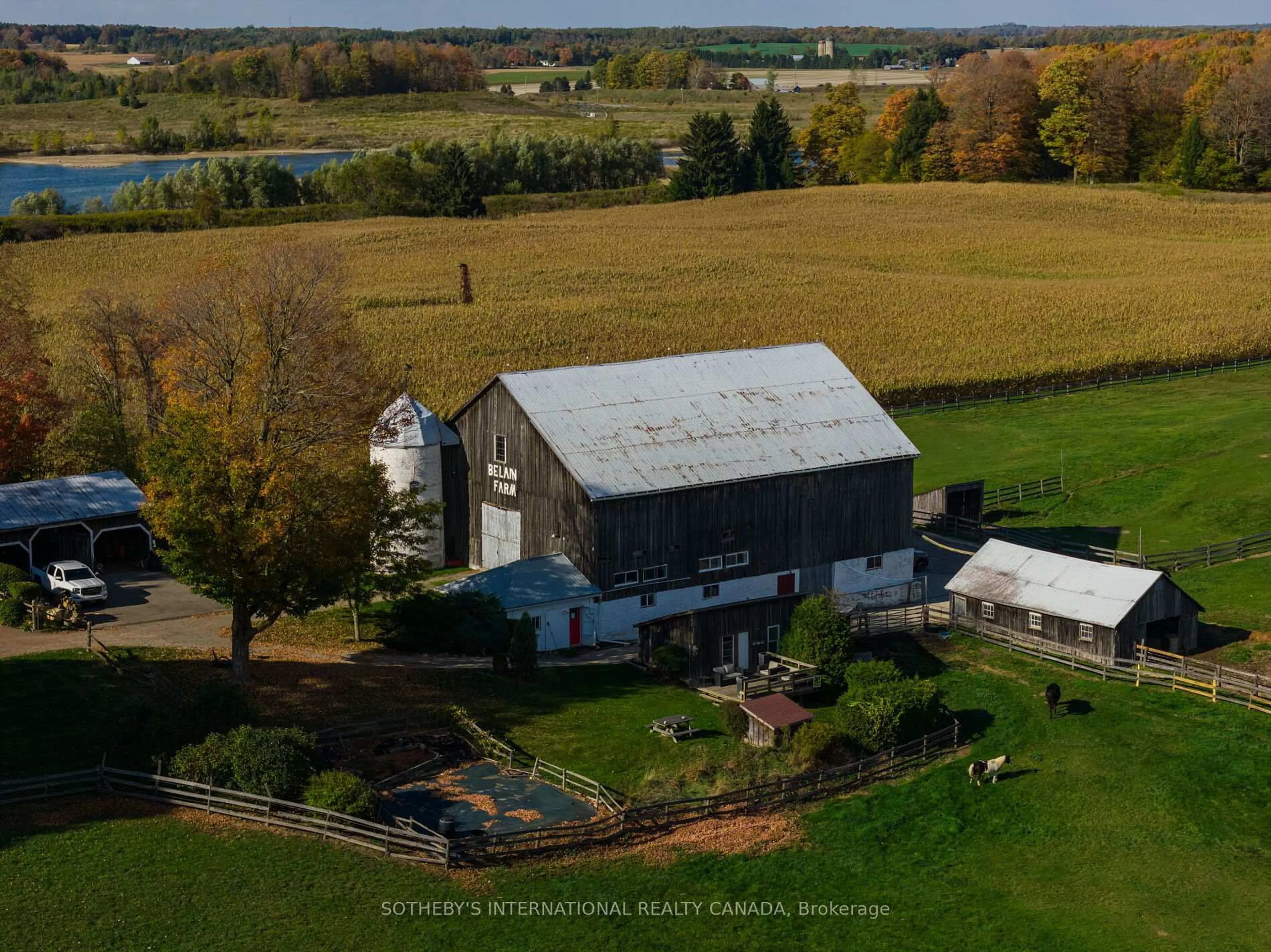 A pic from outside/outdoor area/front of a property/back of a property/a pic from drone, unknown for 18101 Shaws Creek Rd, Caledon Ontario L7K 0E8