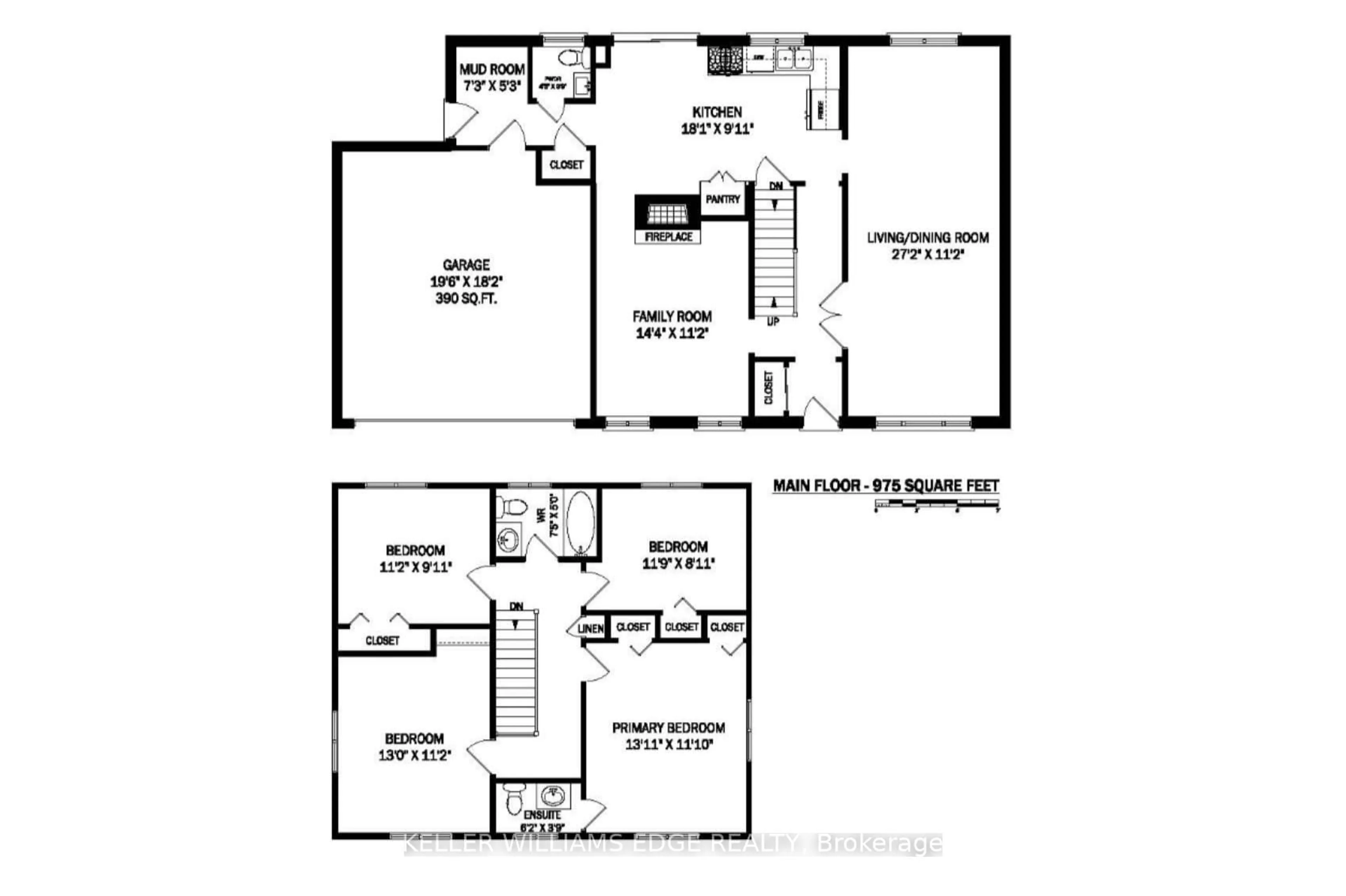 Floor plan for 2463 Bridge Rd, Oakville Ontario L6L 2G9