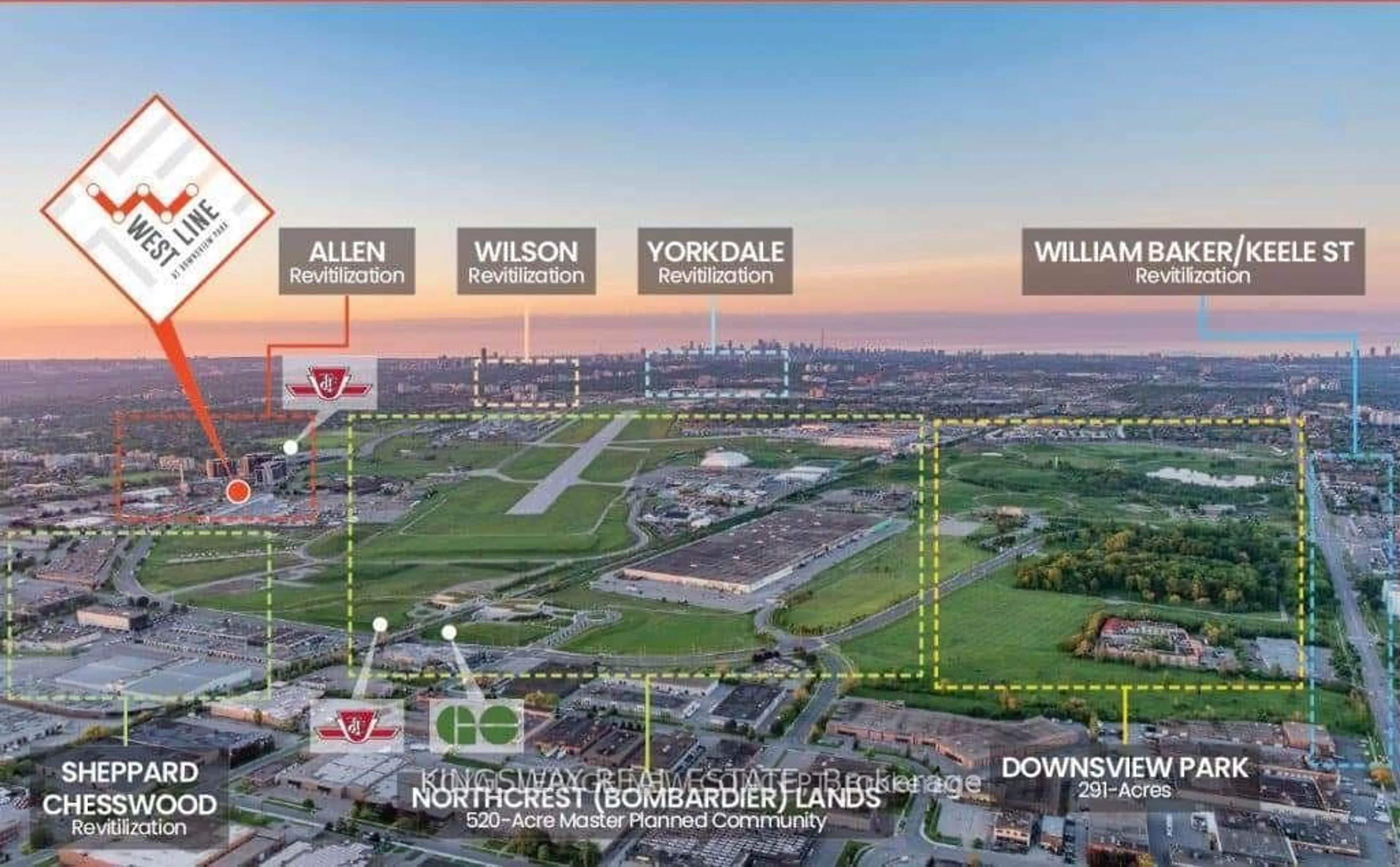 A pic from outside/outdoor area/front of a property/back of a property/a pic from drone, building for 1100 Sheppard Ave #608, Toronto Ontario M3K 0E4