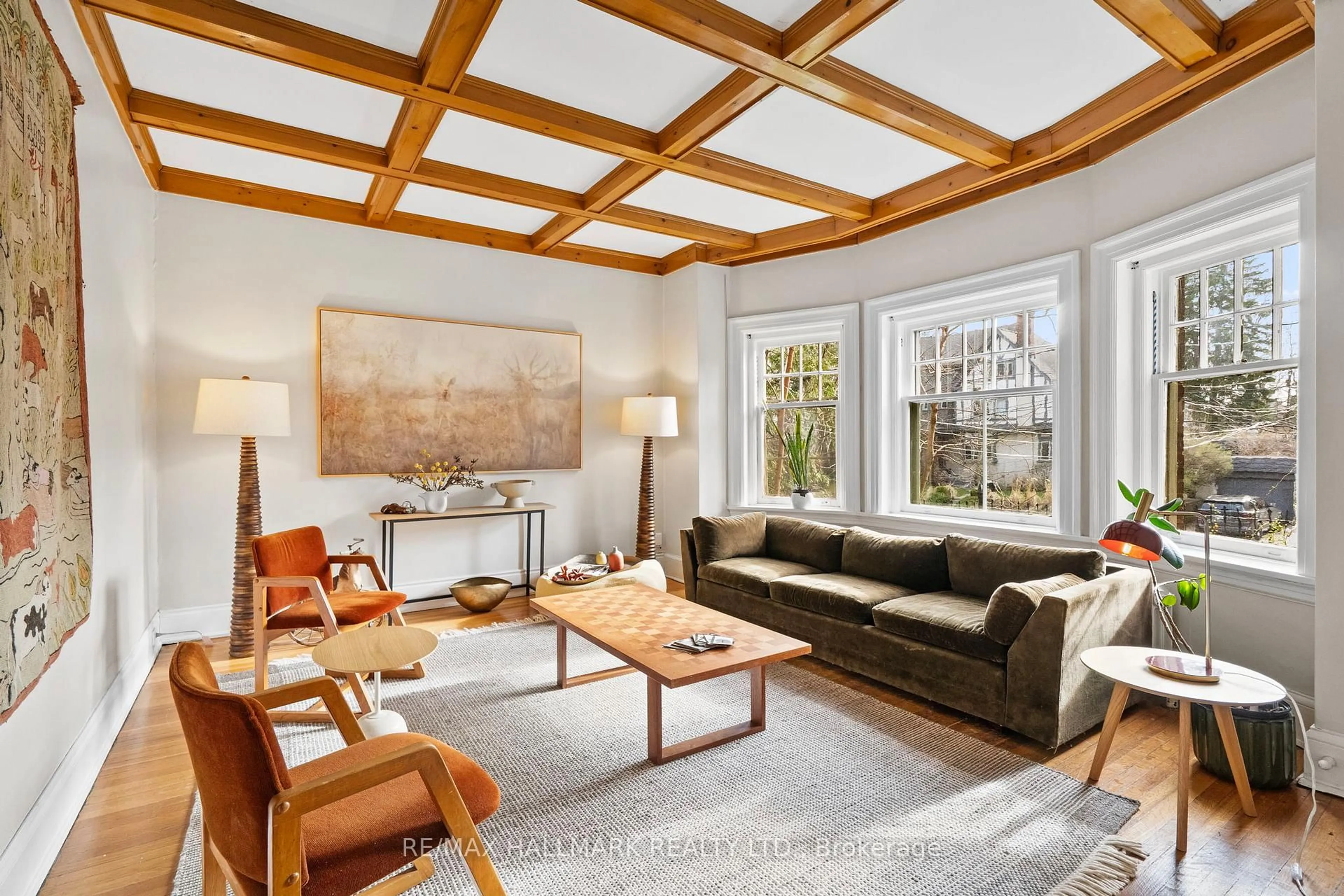Living room with furniture, unknown for 51 Indian Grve, Toronto Ontario M6R 2Y1