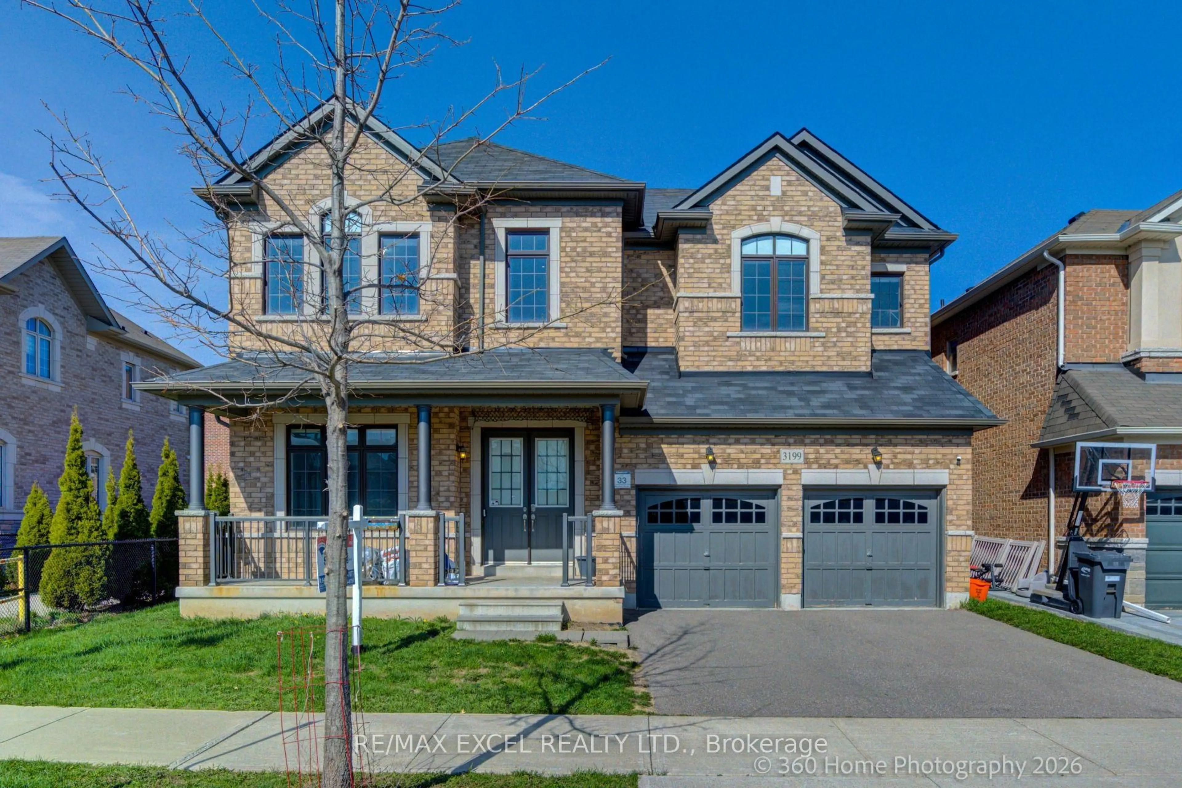Home with brick exterior material, street for 3199 William Rose Way, Oakville Ontario L6H 7H5