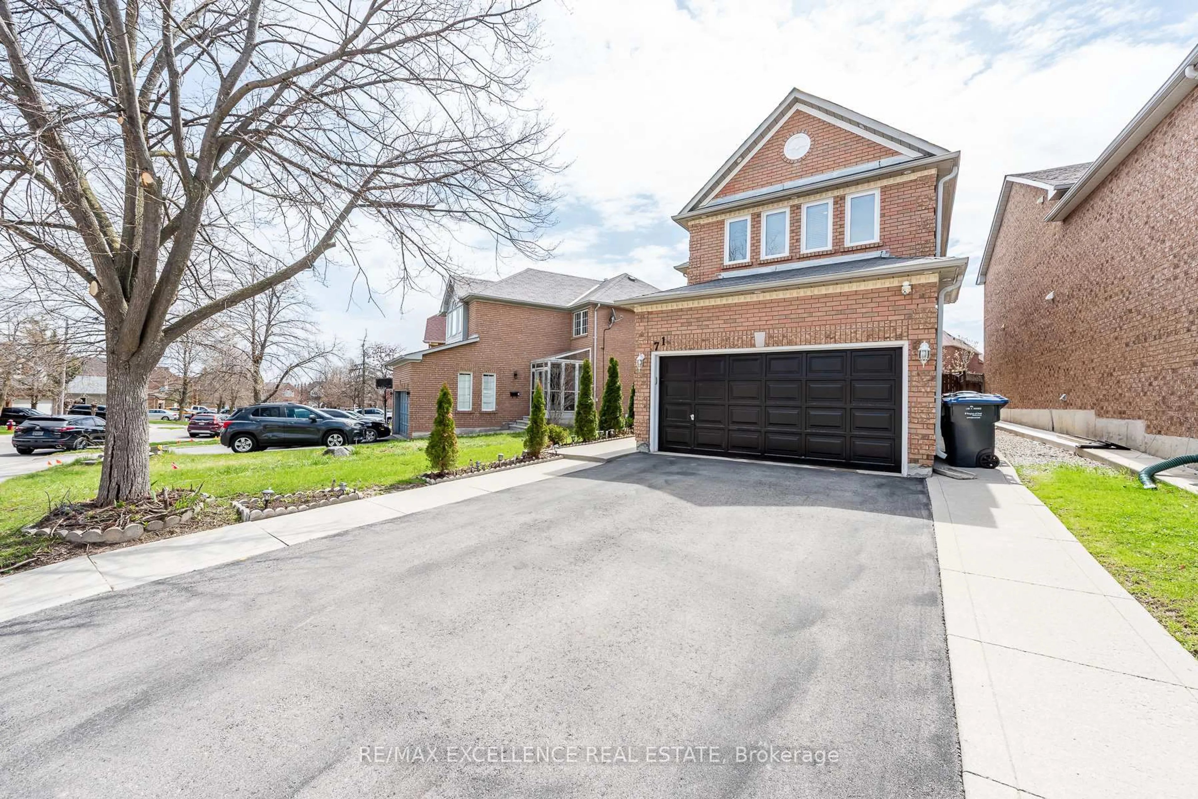 Home with brick exterior material, street for 71 Rocky Mountain Cres, Brampton Ontario L6R 1E7