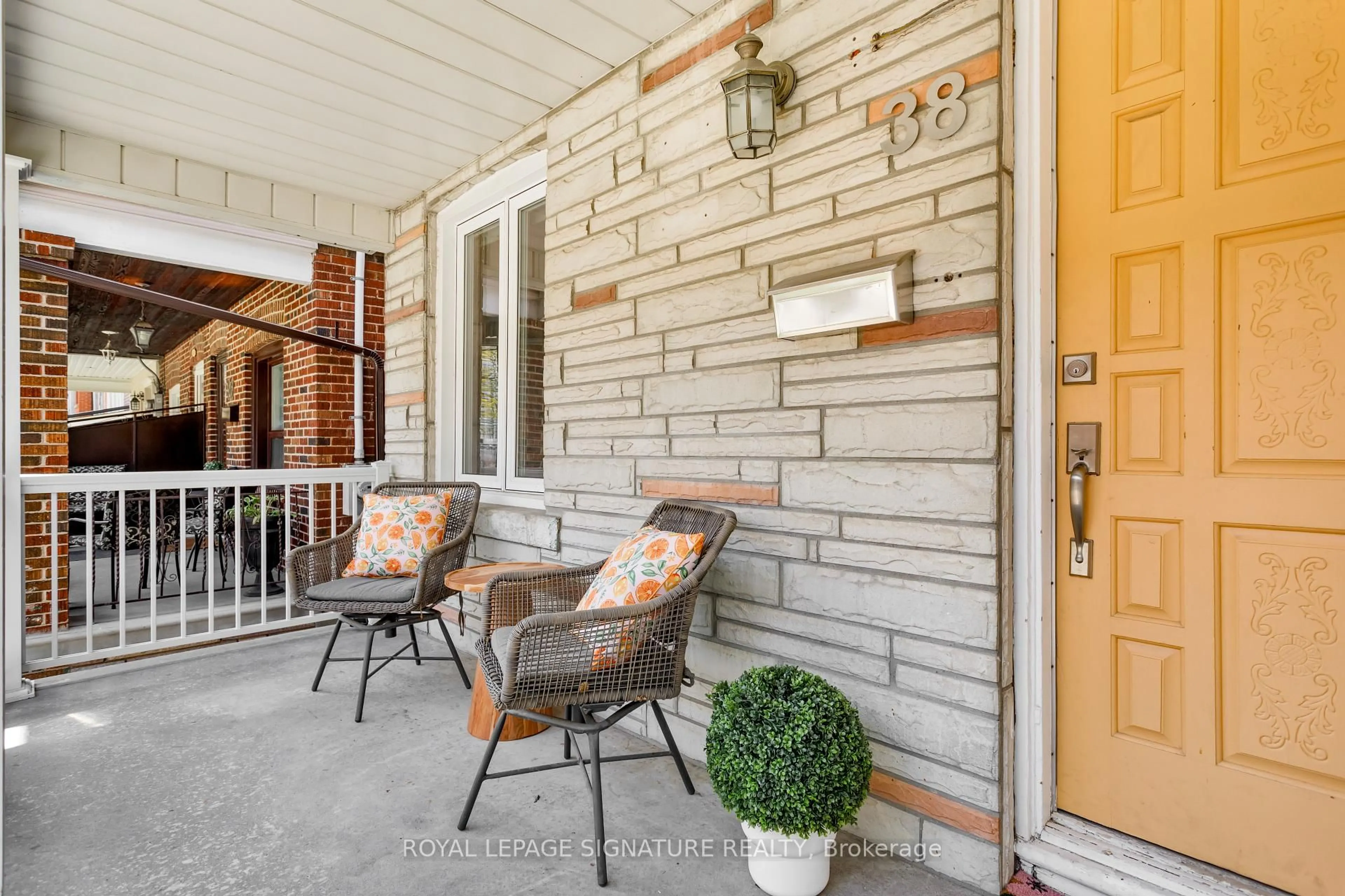 Patio, street for 38 Wiltshire Ave, Toronto Ontario M6N 2V9