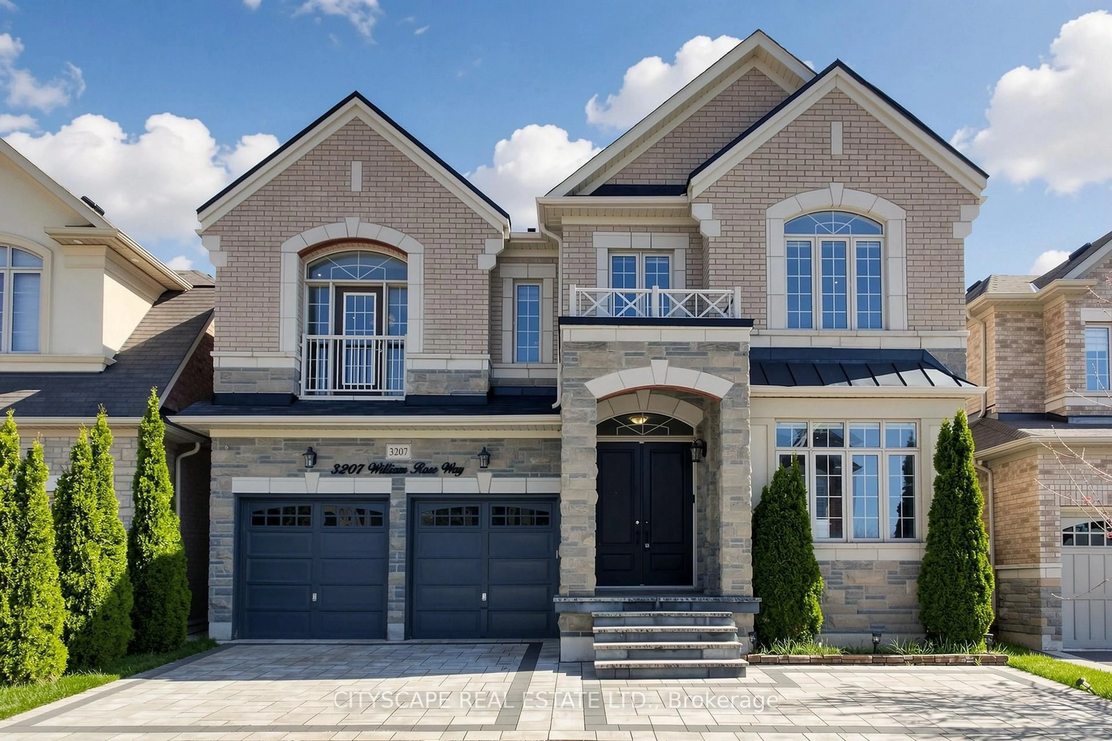 Home with brick exterior material, street for 3207 William Rose Way, Oakville Ontario L6H 0T6